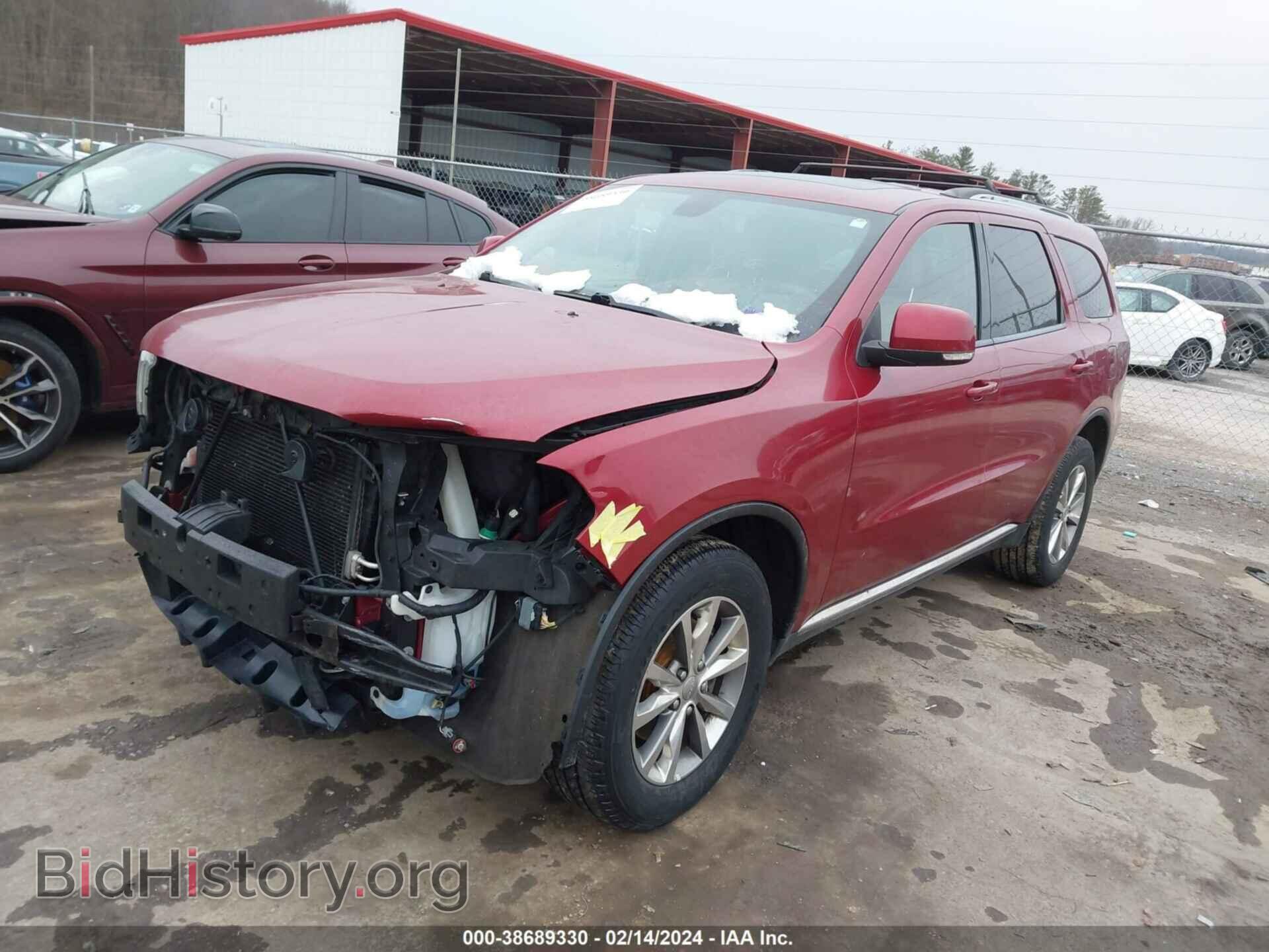 2014 DODGE DURANGO - VIN: 1C4RDJDG2EC450070 - Photo 2