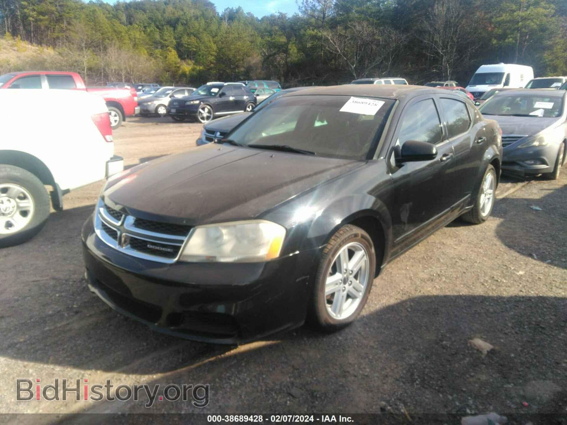 2012 DODGE AVENGER - VIN: 1C3CDZCB2CN163490 - Фото 2