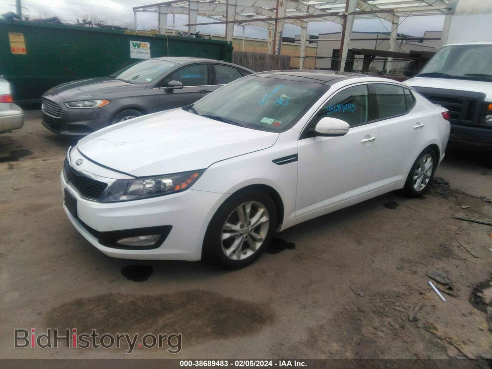 2013 KIA OPTIMA - VIN: 5XXGN4A77DG256384 - Фото 2