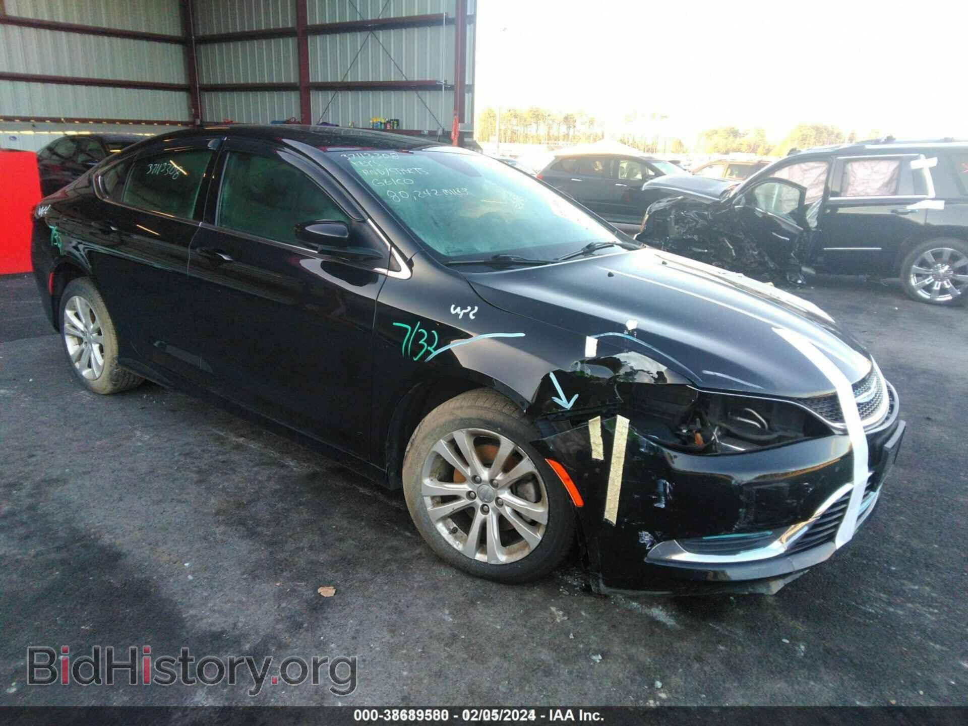 Фотография 1C3CCCAB5FN663182 - CHRYSLER 200 2015