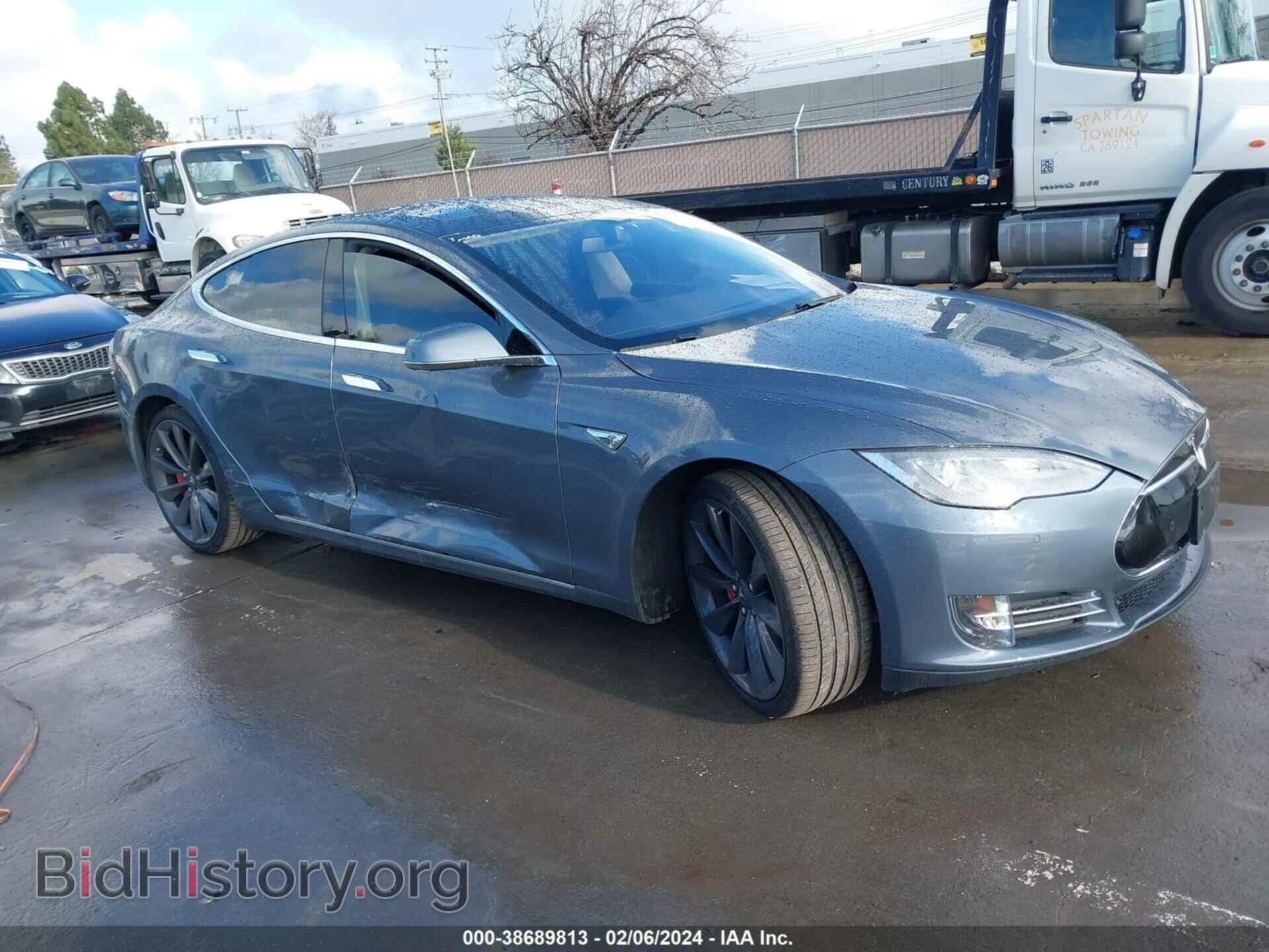 Фотография 5YJSA1CN0DFP24765 - TESLA MODEL S 2013