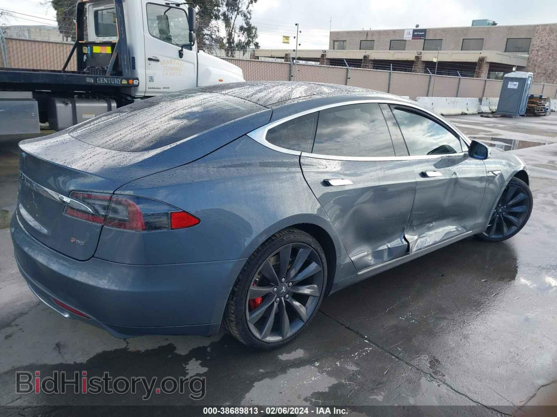 2013 TESLA MODEL S - VIN: 5YJSA1CN0DFP24765 - Фото 4