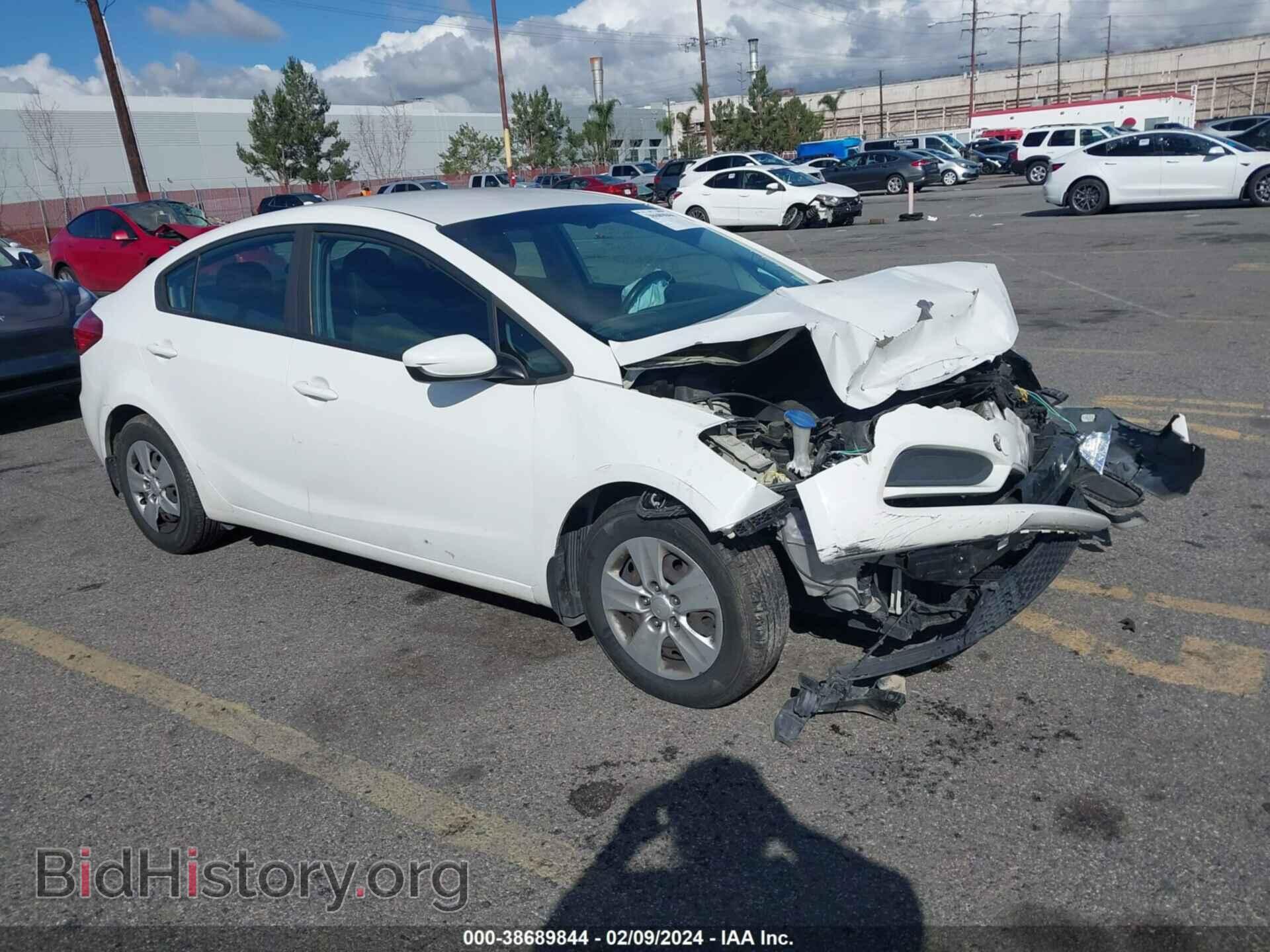 Photo KNAFK4A65G5579091 - KIA FORTE 2016