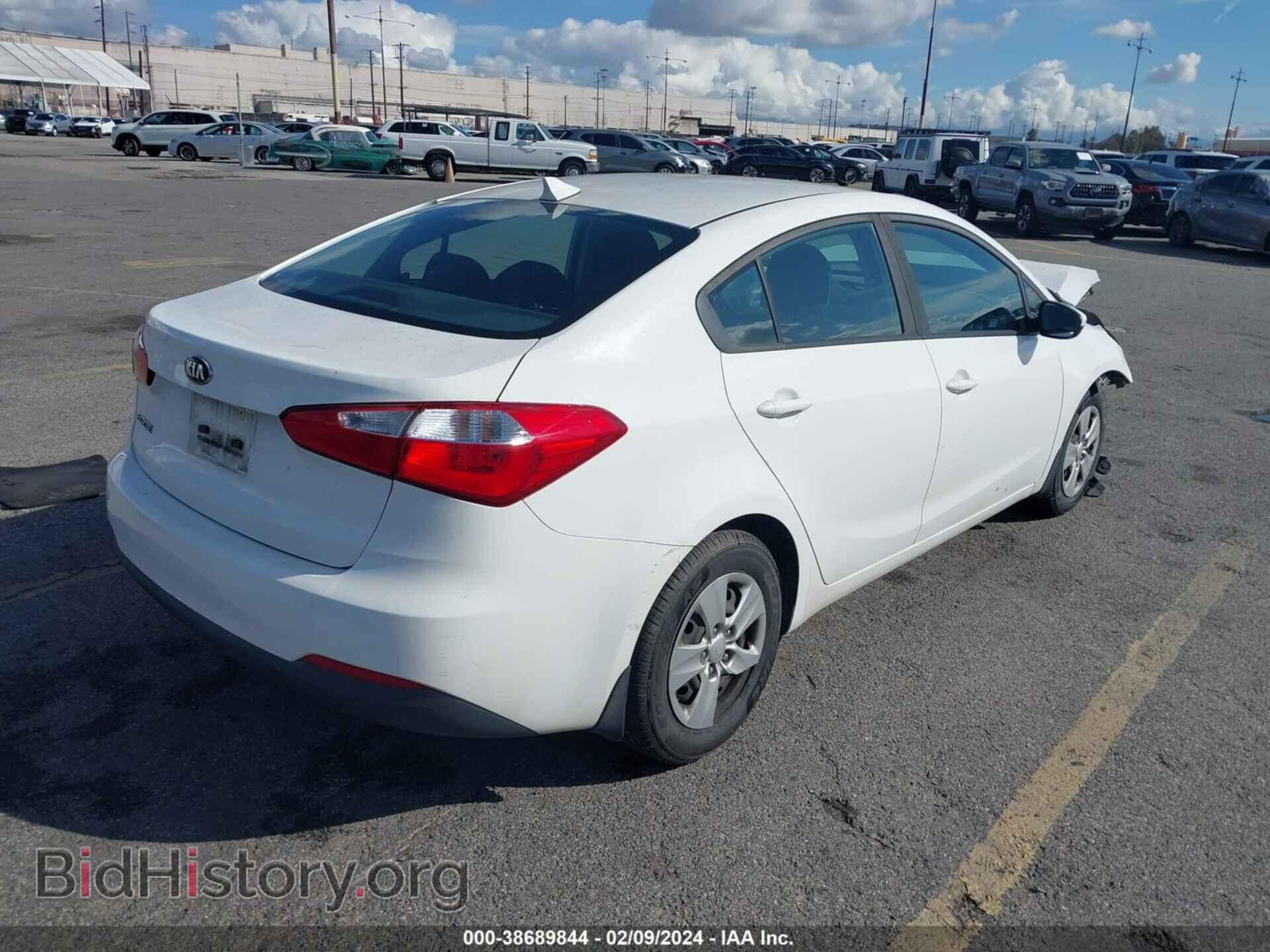 2016 KIA FORTE - VIN: KNAFK4A65G5579091 - Фото 4