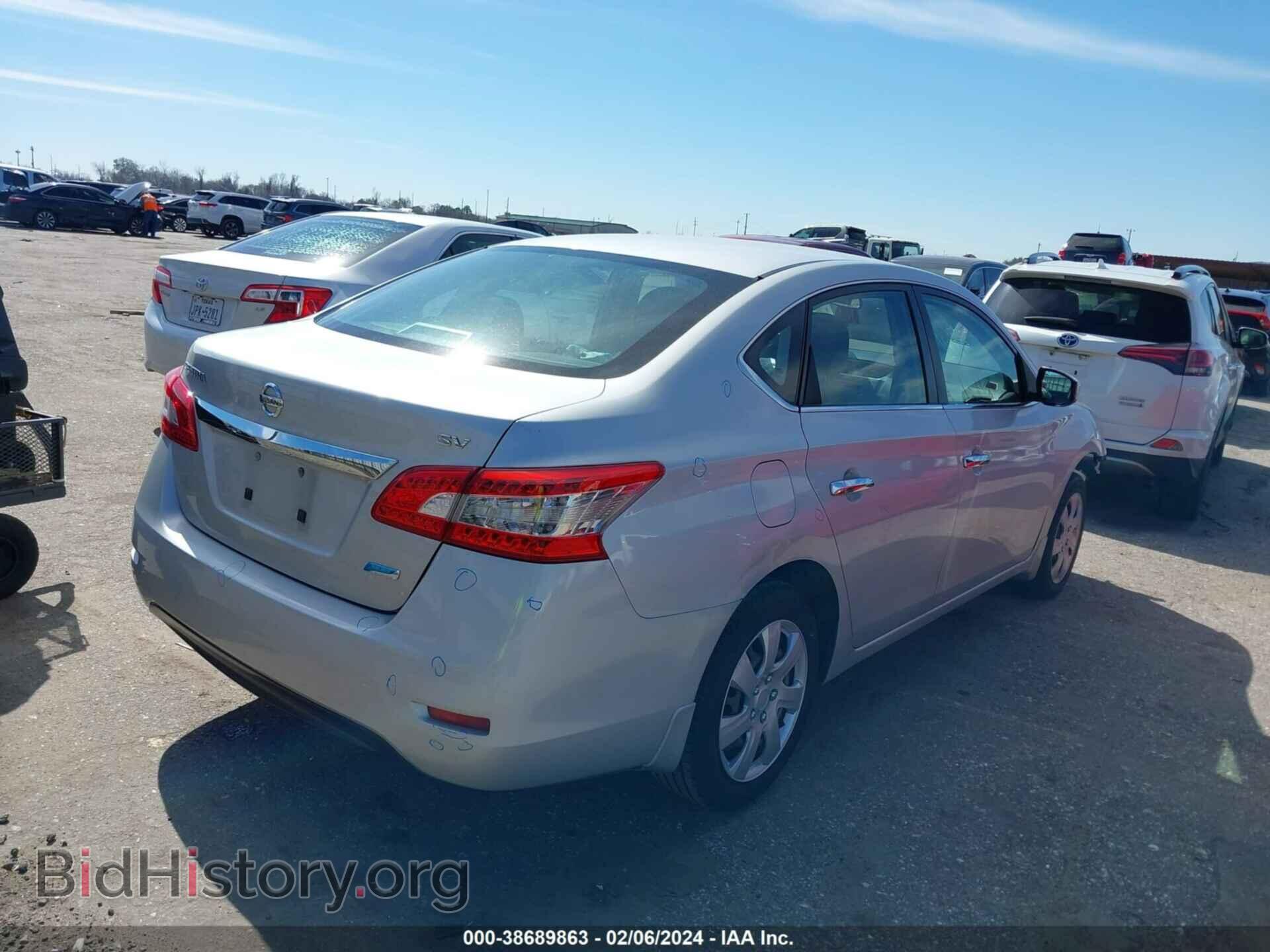 2013 NISSAN SENTRA - VIN: 1N4AB7AP1DN906773 - Фото 4