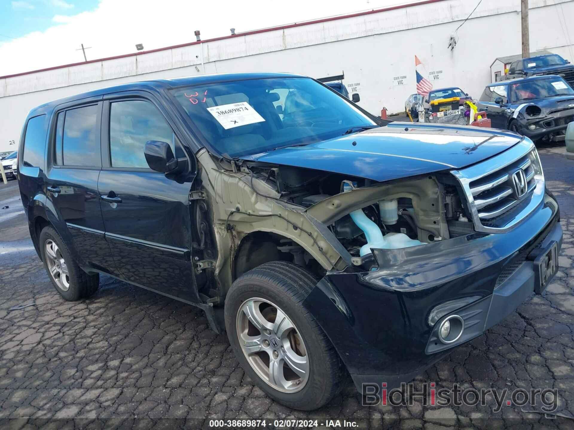 Photo 5FNYF4H40DB003326 - HONDA PILOT 2013