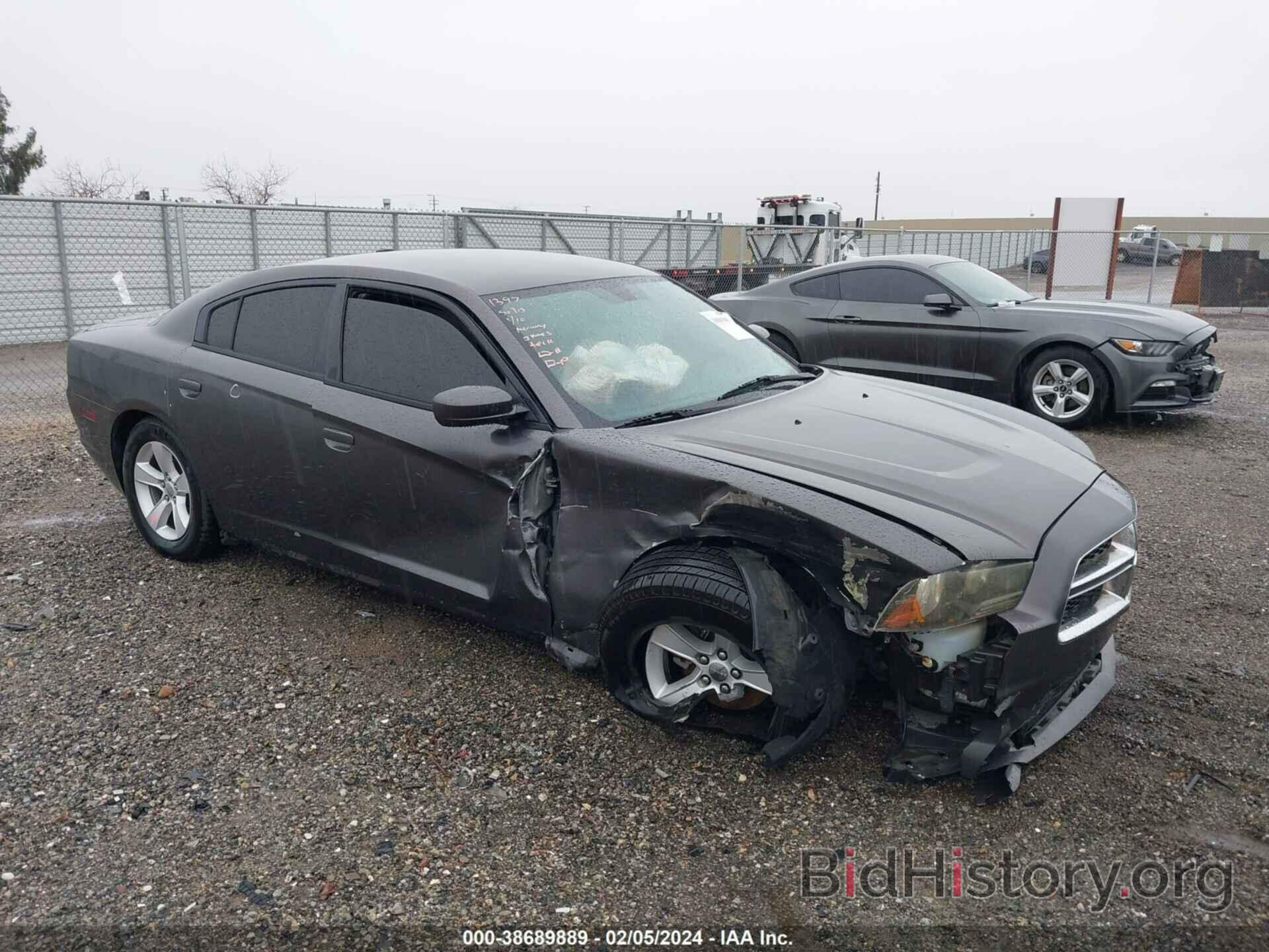 Photo 2C3CDXBG9EH227635 - DODGE CHARGER 2014