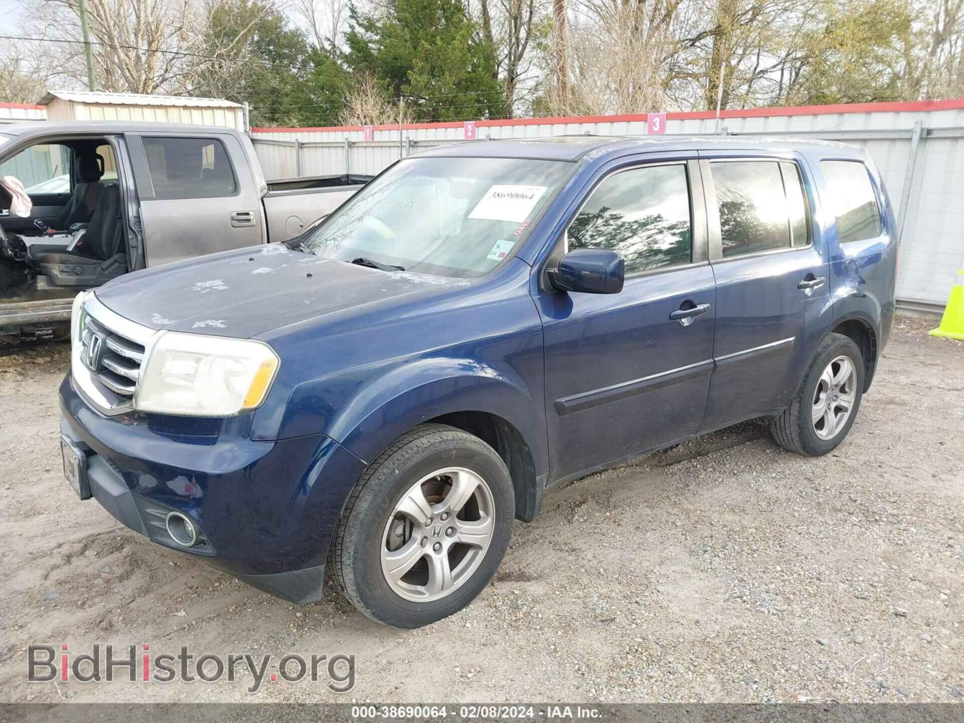 2013 HONDA PILOT - VIN: 5FNYF3H52DB016551 - Фото 2
