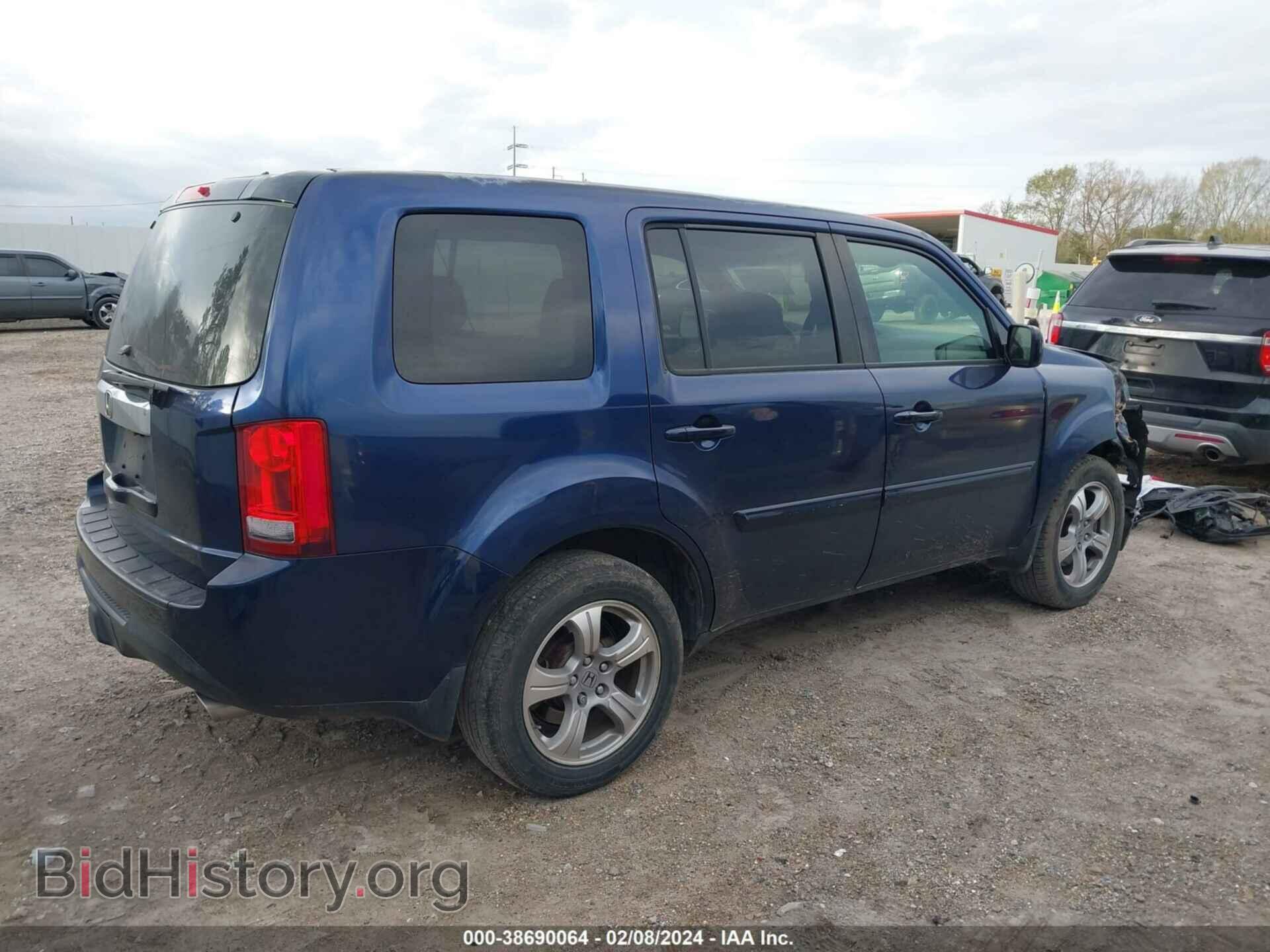 2013 HONDA PILOT - VIN: 5FNYF3H52DB016551 - Фото 4