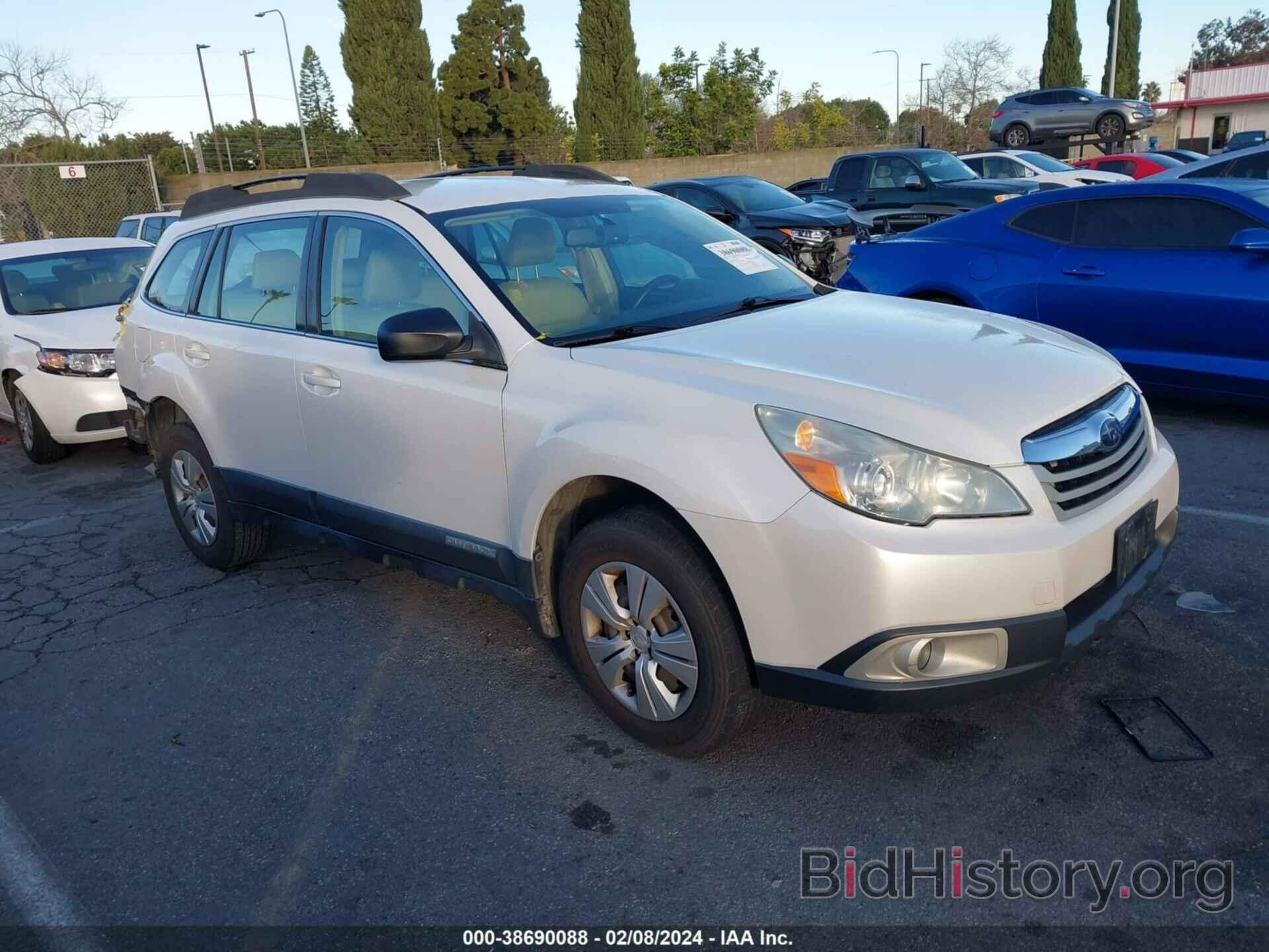 Photo 4S4BRBACXB3396258 - SUBARU OUTBACK 2011