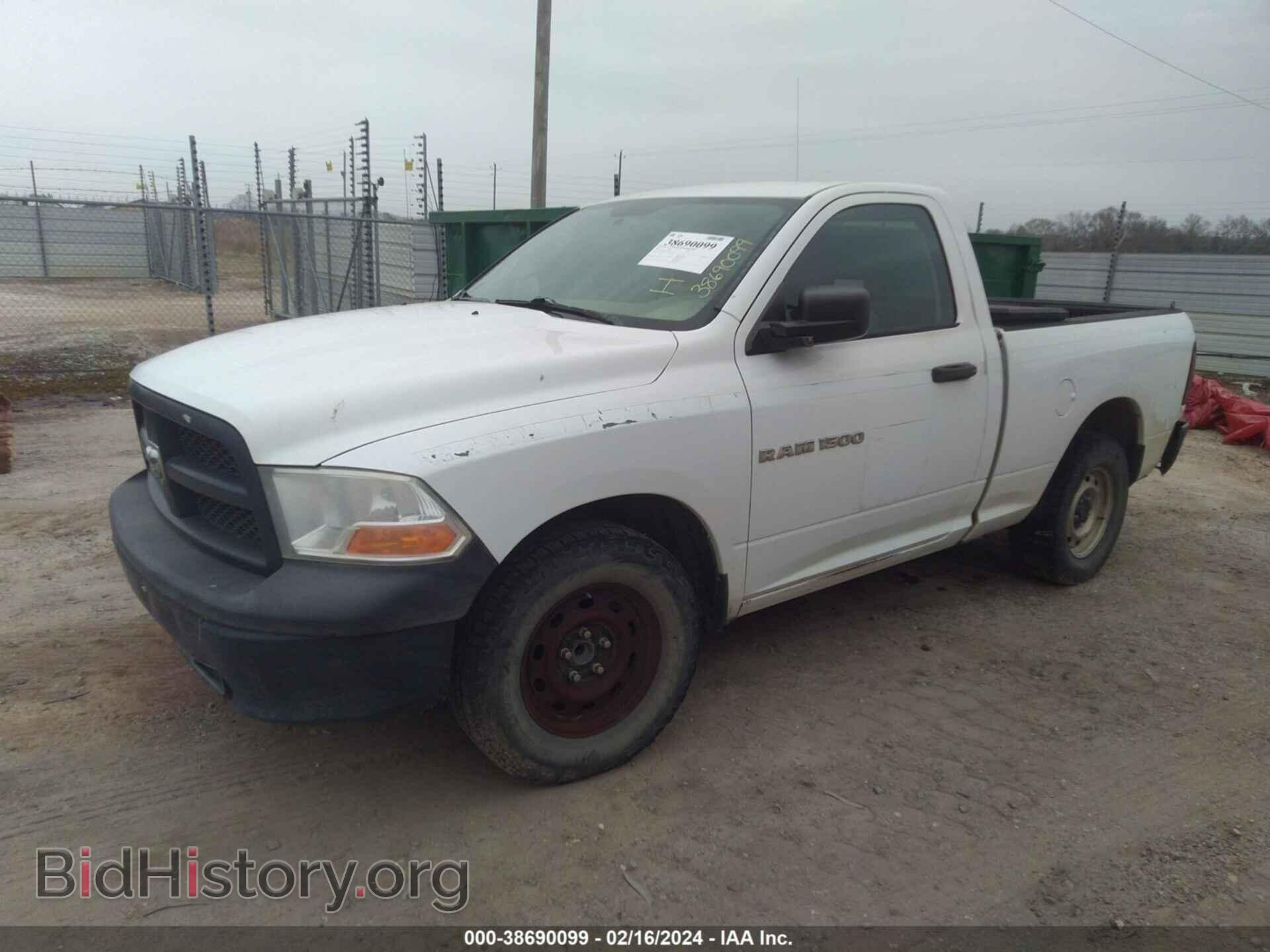 2012 RAM 1500 - VIN: 3C6JD6AK2CG163817 - Фото 2