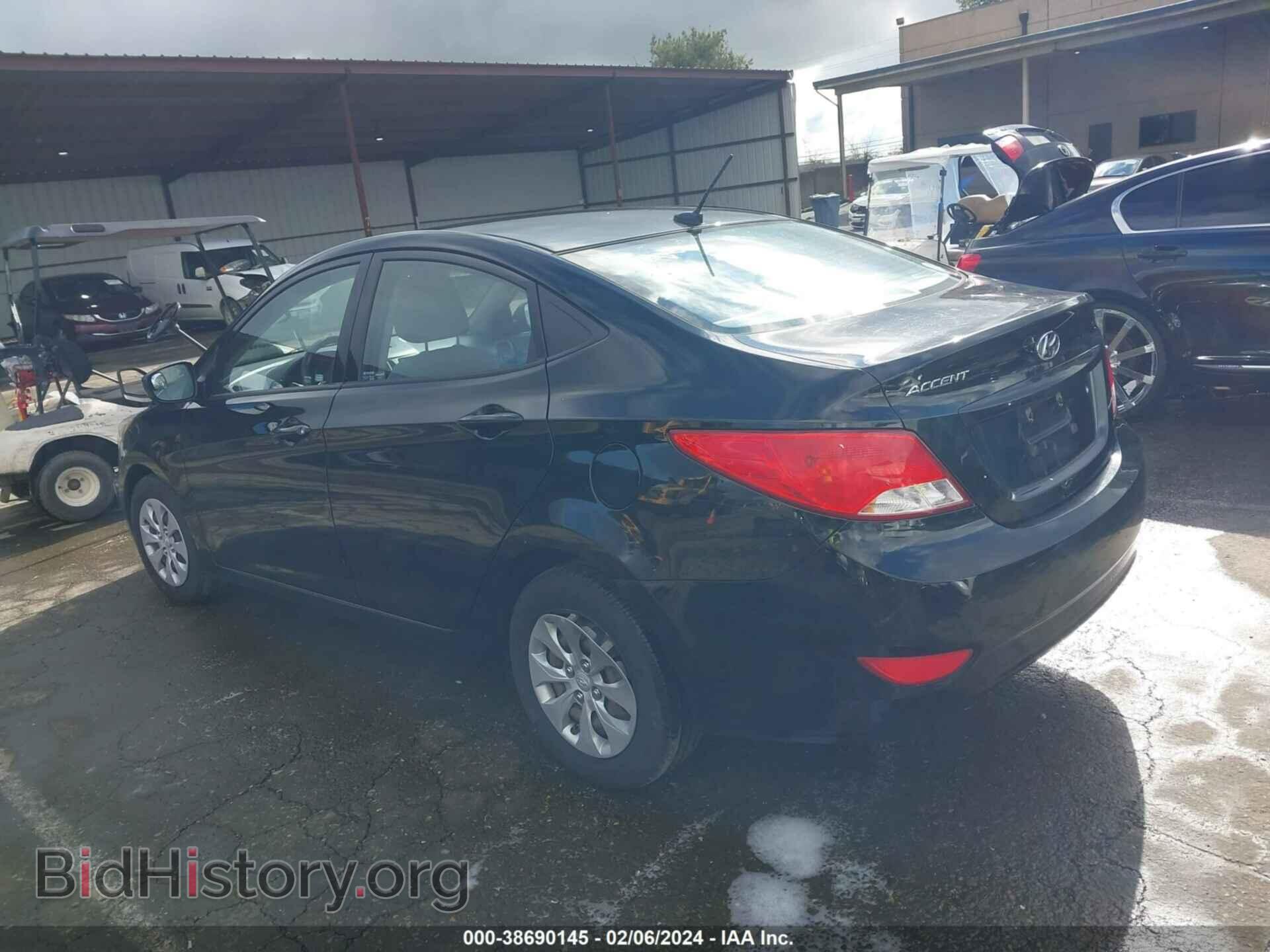 2016 HYUNDAI ACCENT - VIN: KMHCT4AE5GU064684 - Фото 3