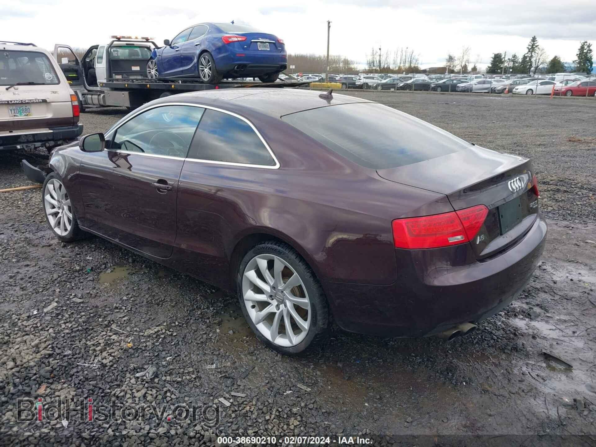2014 AUDI A5 - VIN: WAULFAFR0EA029620 - Фото 3