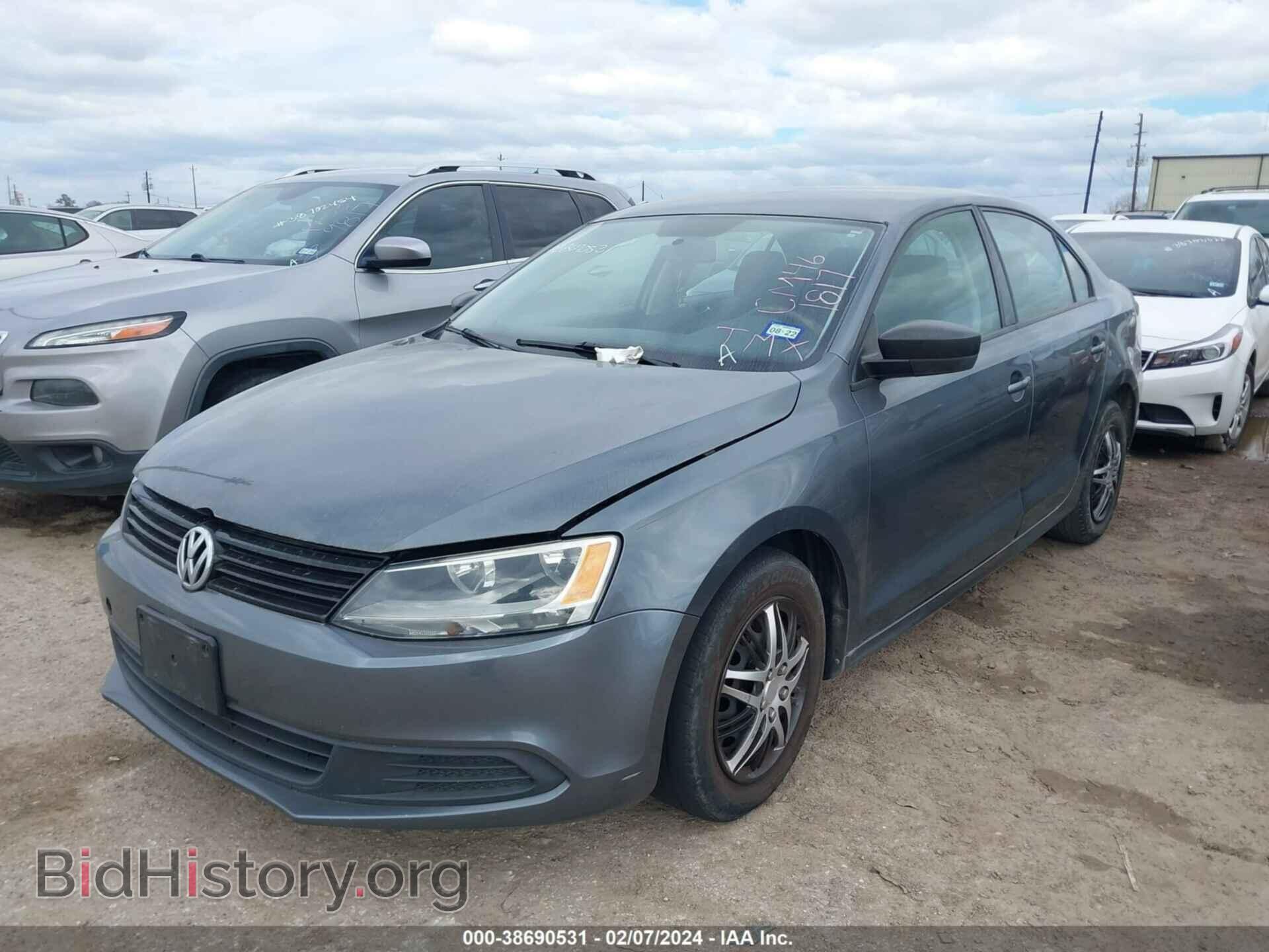 2012 VOLKSWAGEN JETTA - VIN: 3VW2K7AJ4CM461817 - Фото 2