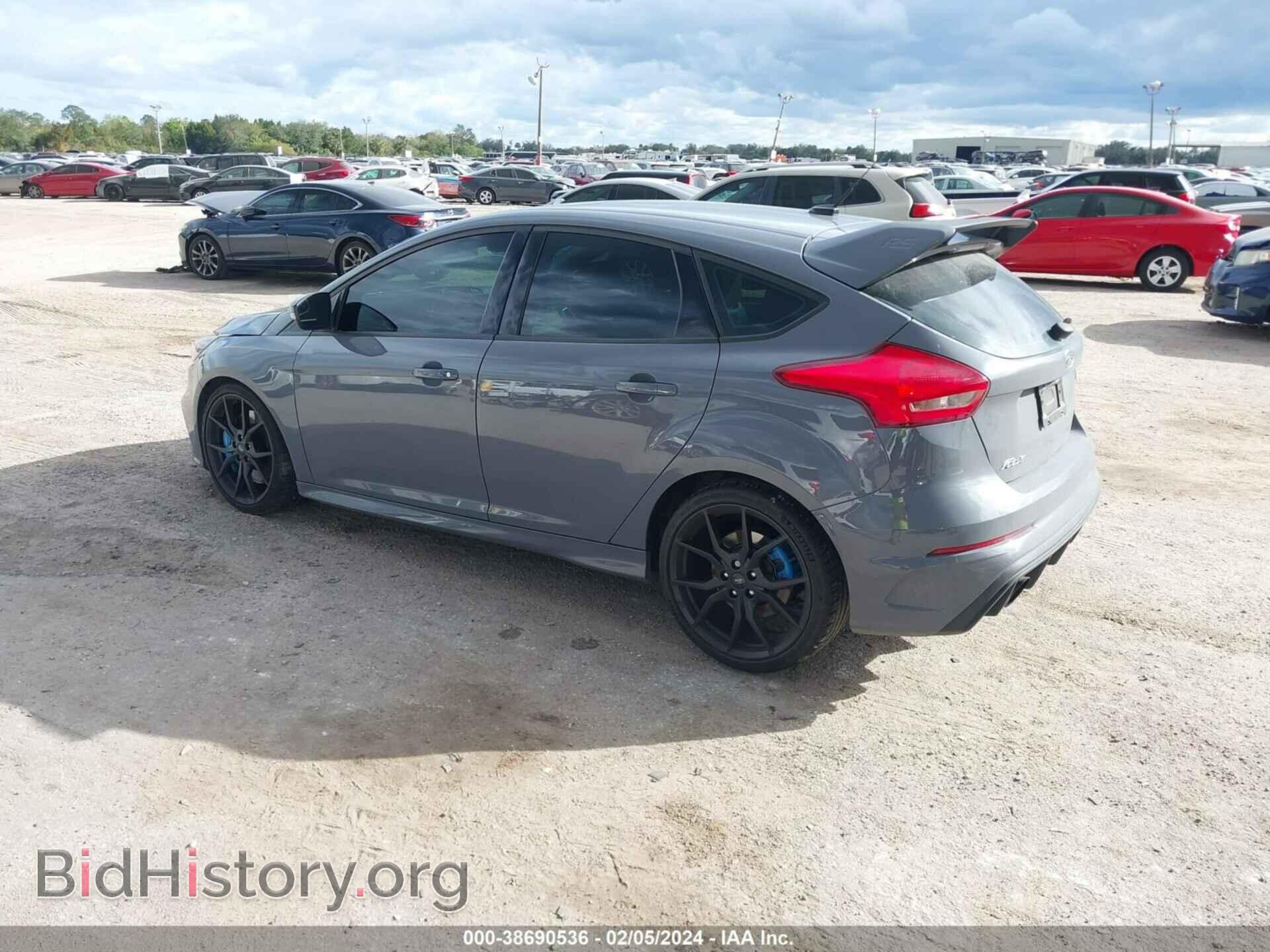 2017 FORD FOCUS RS - VIN: WF0DP3TH0H4123394 - Фото 3
