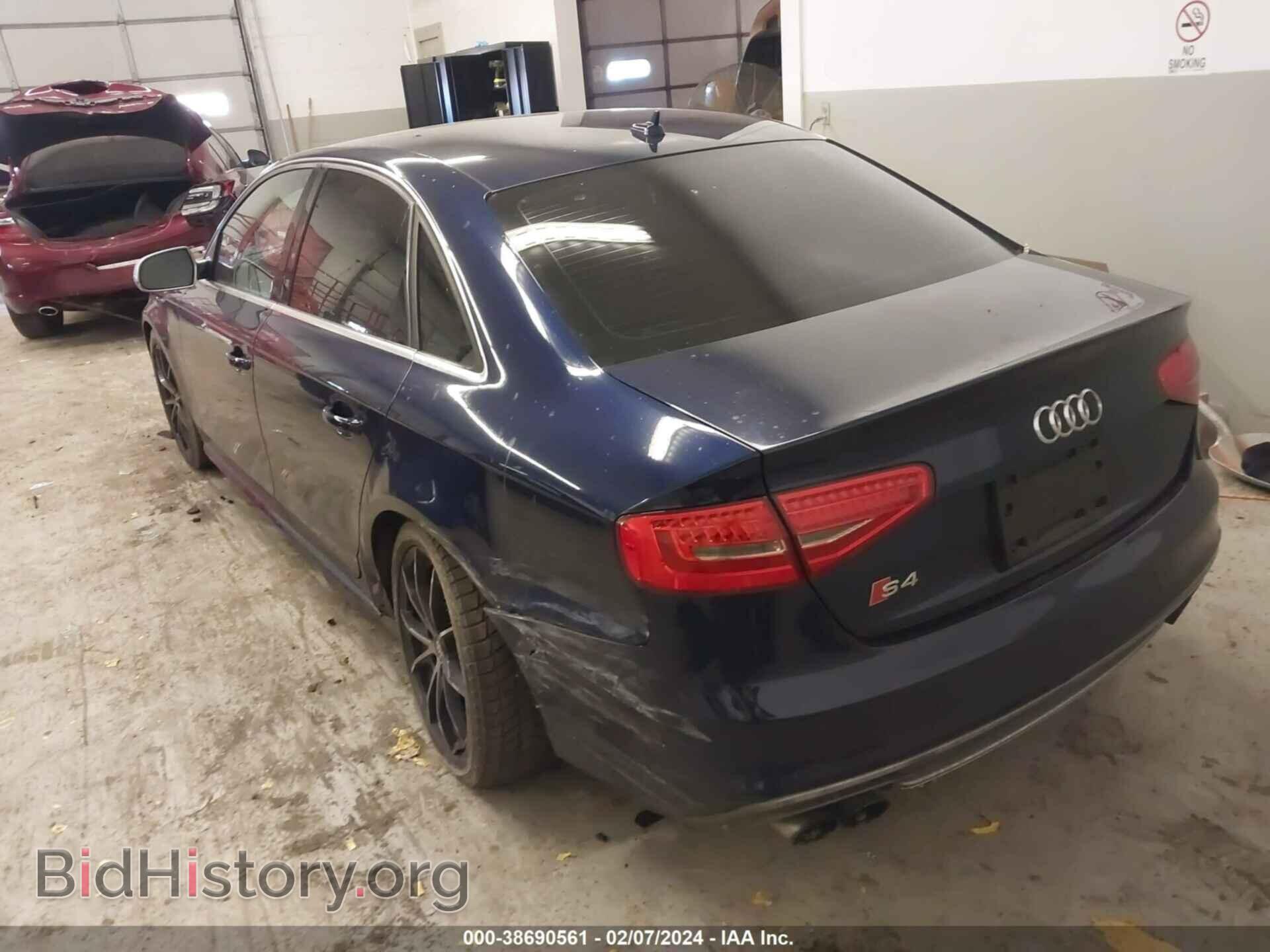 2013 AUDI S4 - VIN: WAUBGAFLXDA109705 - Фото 3