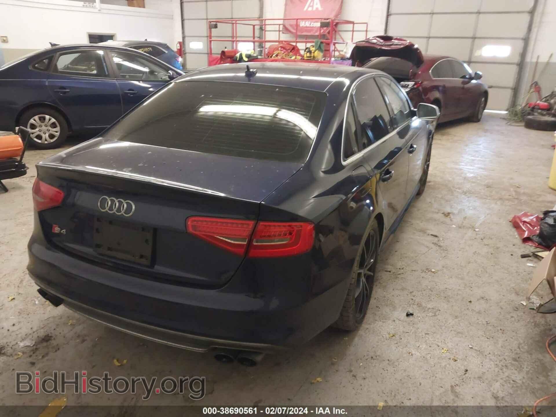 2013 AUDI S4 - VIN: WAUBGAFLXDA109705 - Фото 4