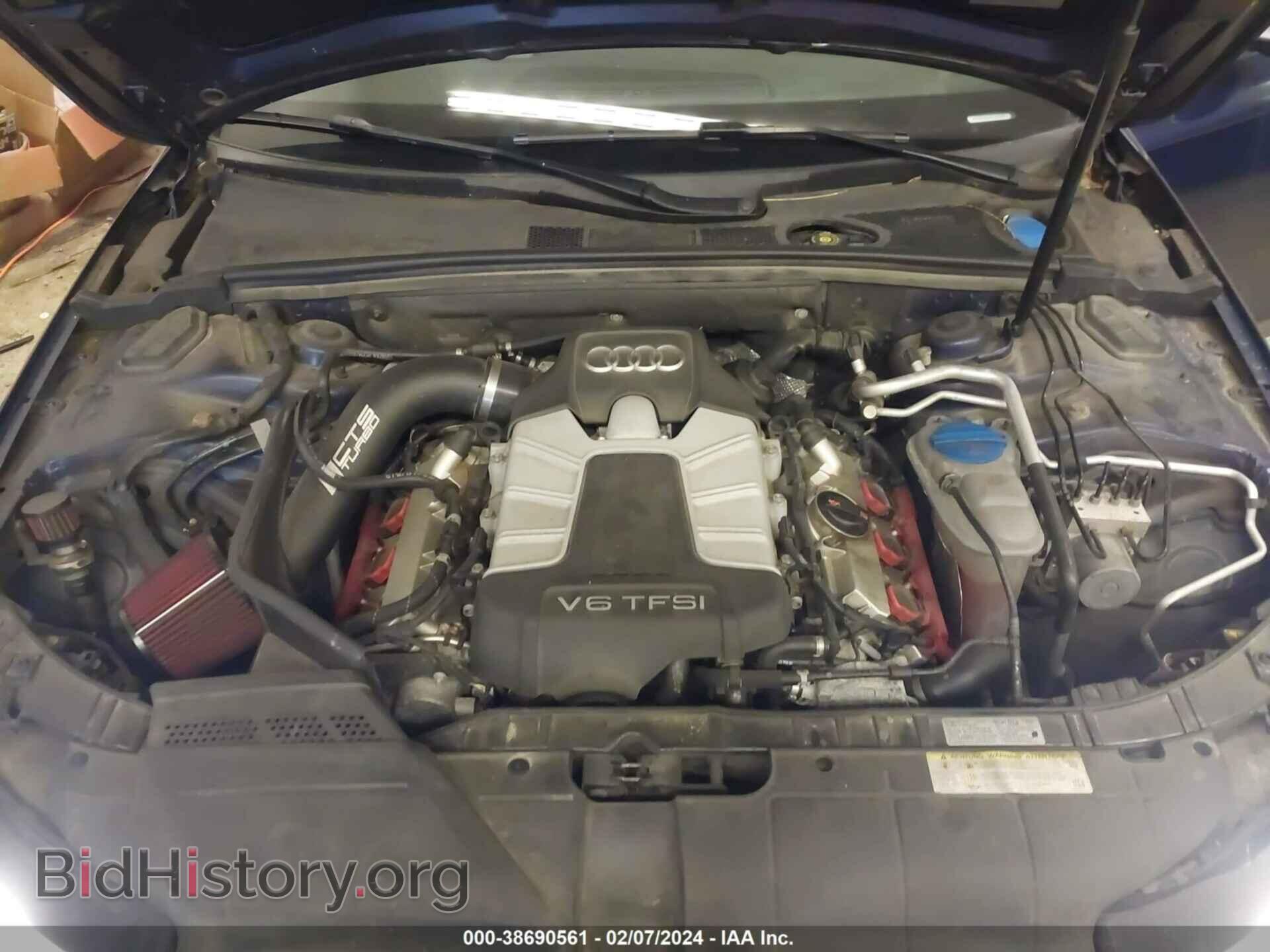 2013 AUDI S4 - VIN: WAUBGAFLXDA109705 - Фото 10