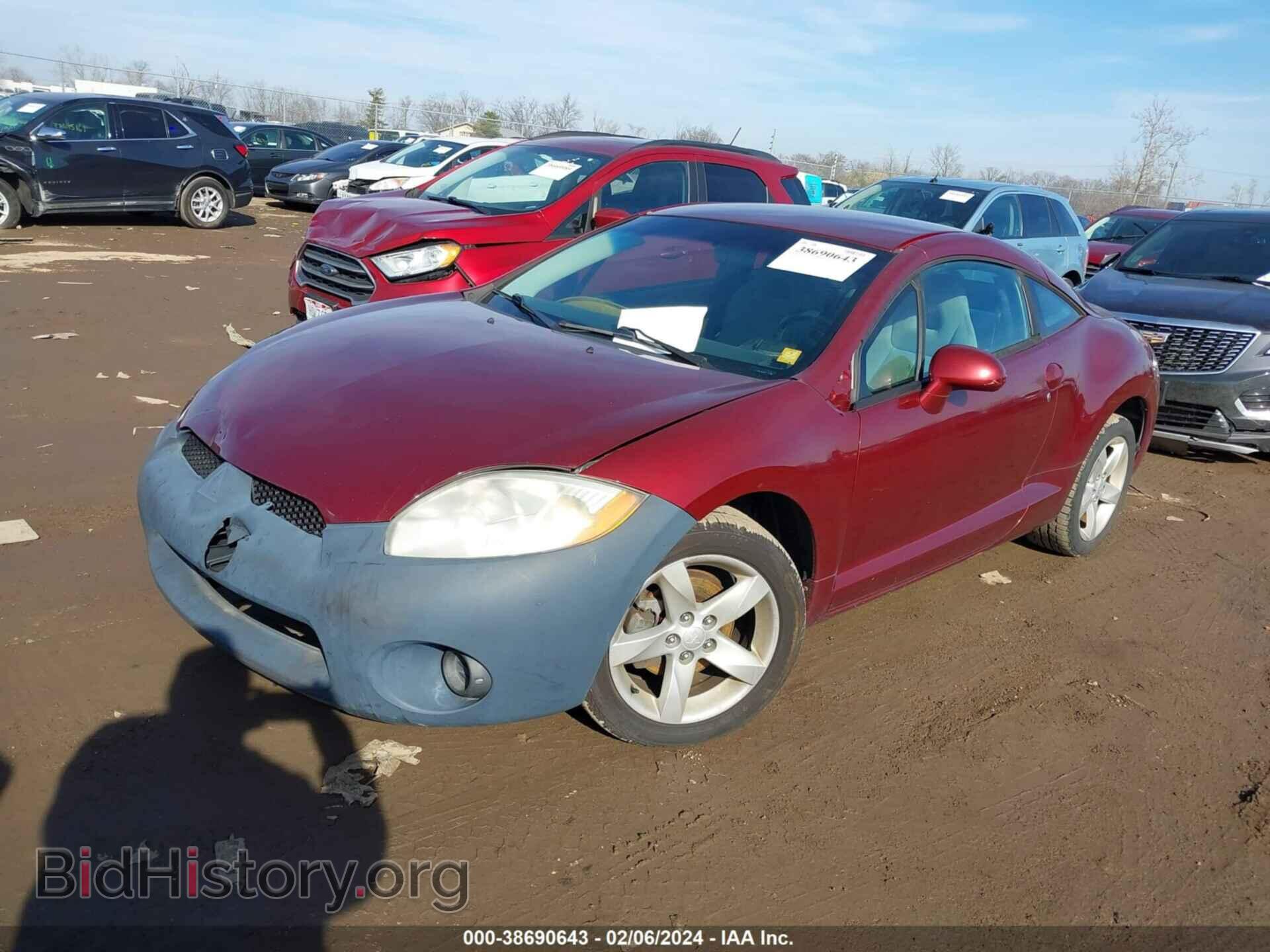 2007 MITSUBISHI ECLIPSE - VIN: 4A3AK24F07E072609 - Photo 2