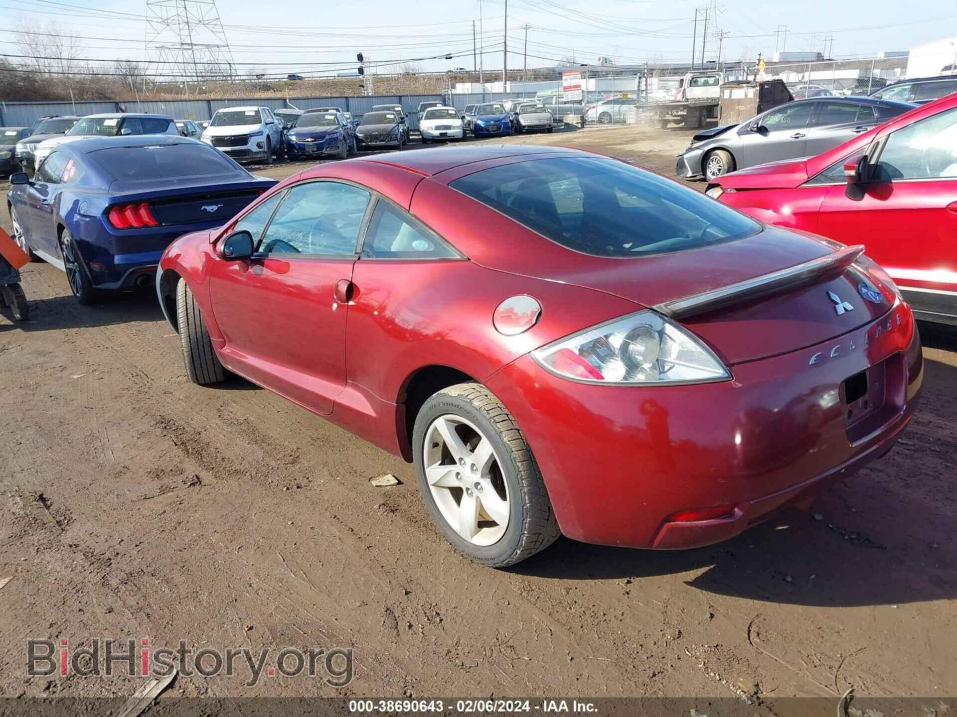 2007 MITSUBISHI ECLIPSE - VIN: 4A3AK24F07E072609 - Photo 3