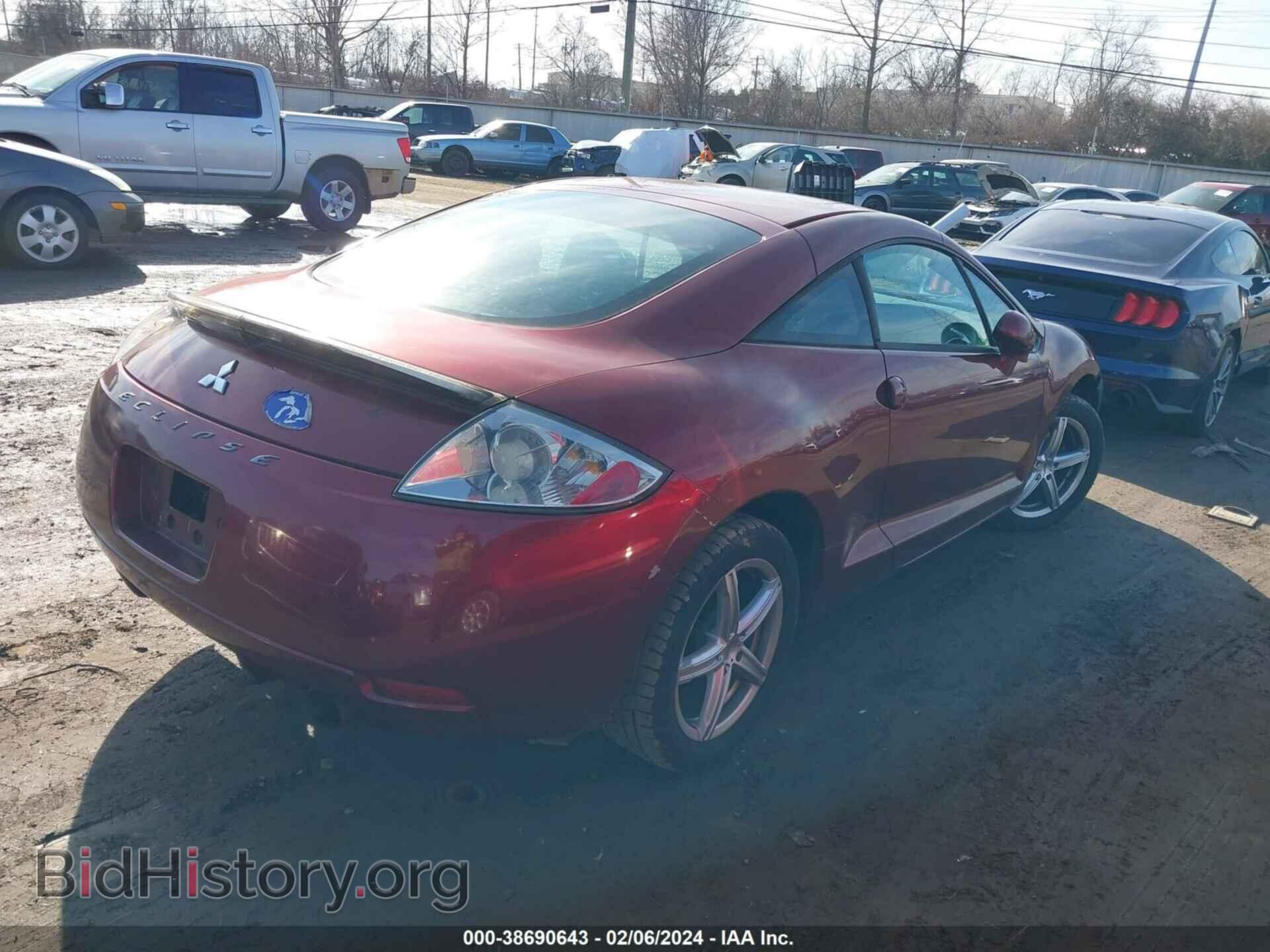 2007 MITSUBISHI ECLIPSE - VIN: 4A3AK24F07E072609 - Photo 4