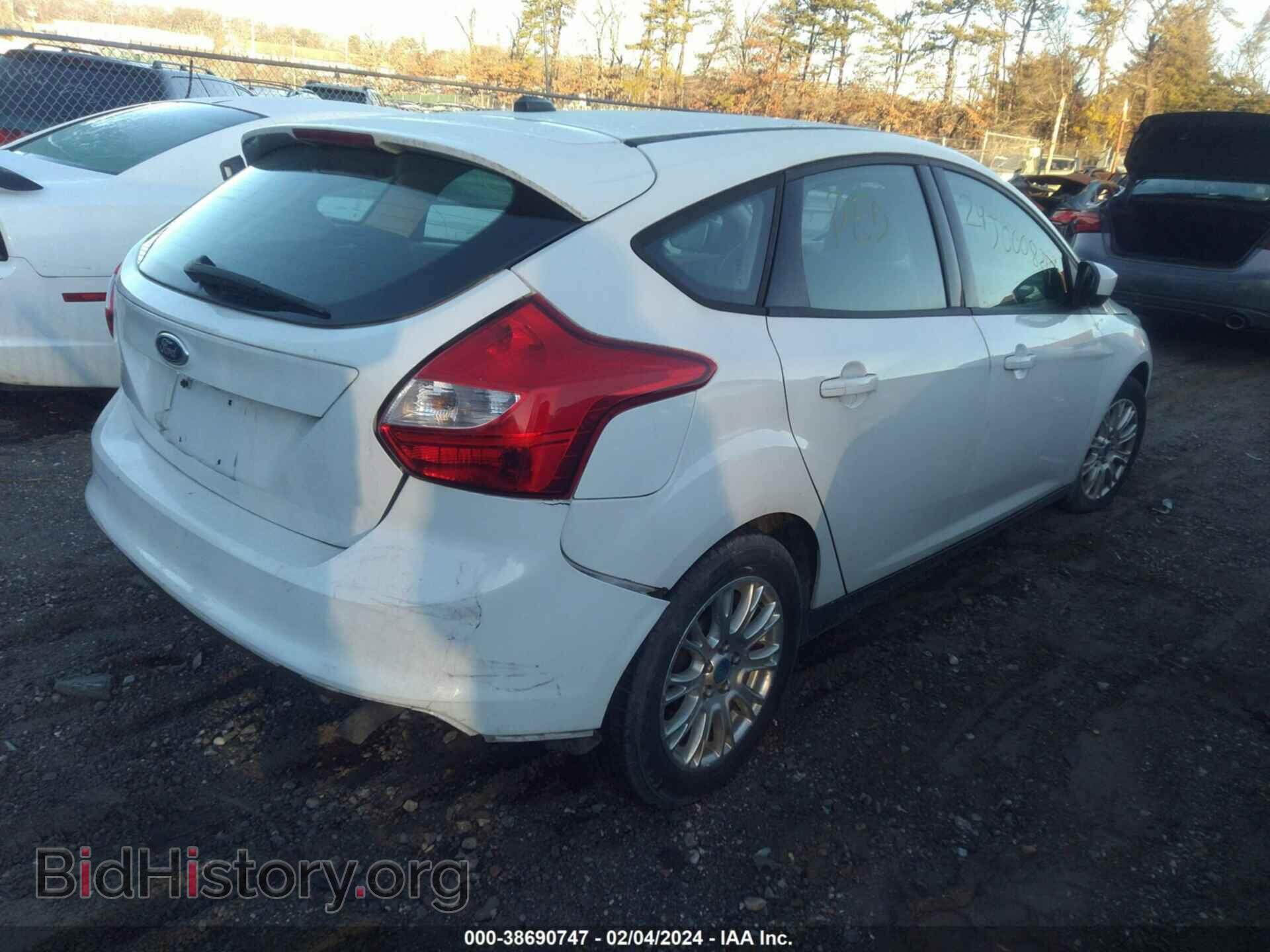 2012 FORD FOCUS - VIN: 1FAHP3K24CL405852 - Фото 4