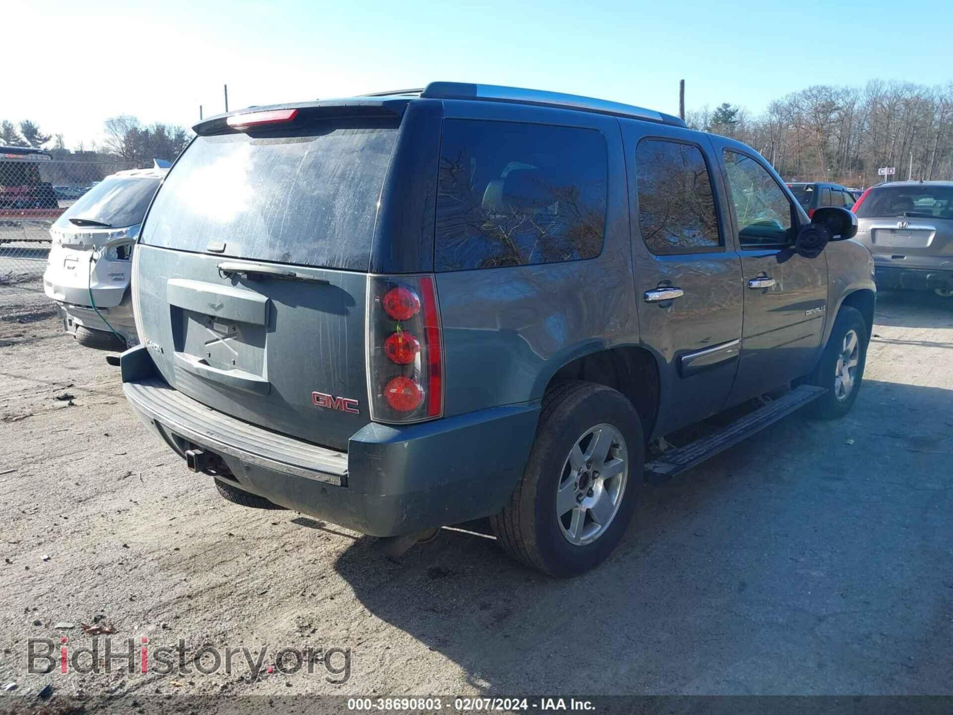 2008 GMC YUKON - VIN: 1GKFK63808J163363 - Фото 4