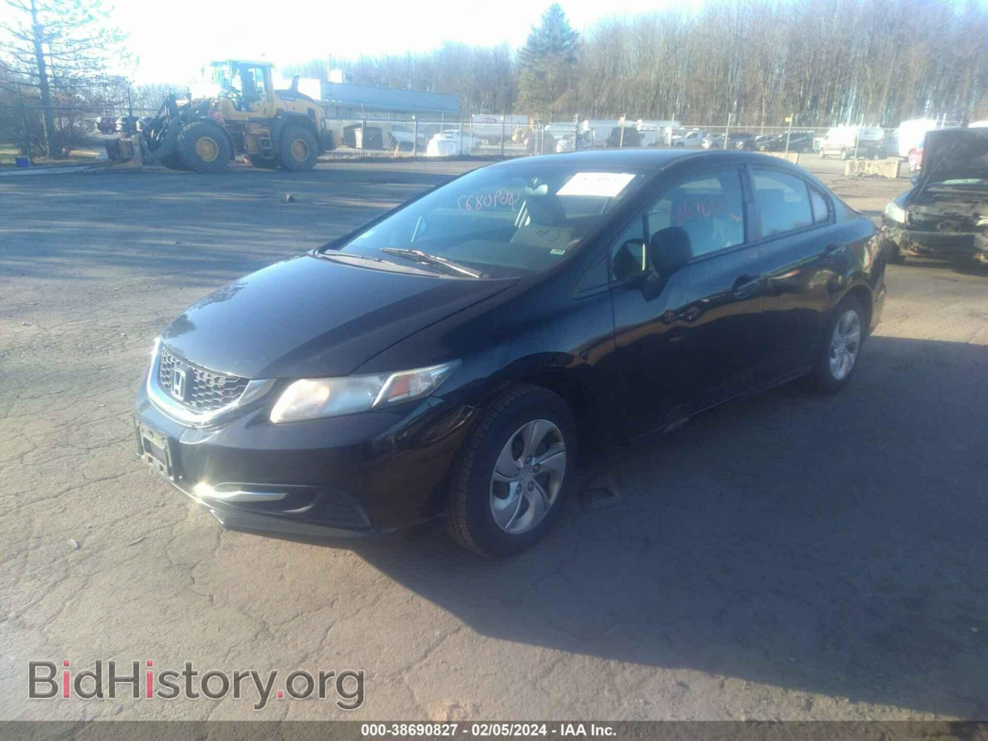 2013 HONDA CIVIC - VIN: 2HGFB2F56DH579047 - Фото 2
