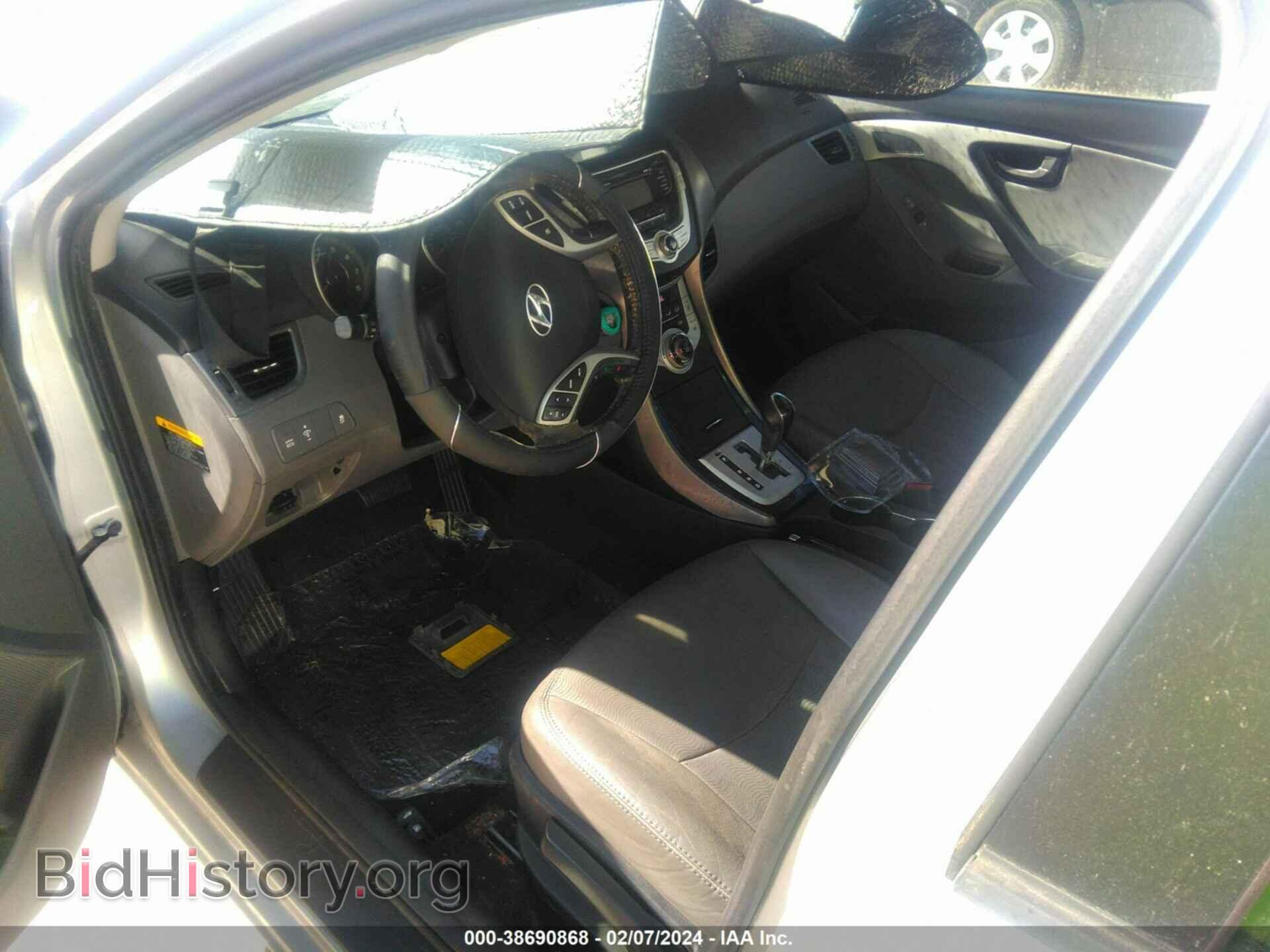 2012 HYUNDAI ELANTRA - VIN: 5NPDH4AEXCH114381 - Фото 5