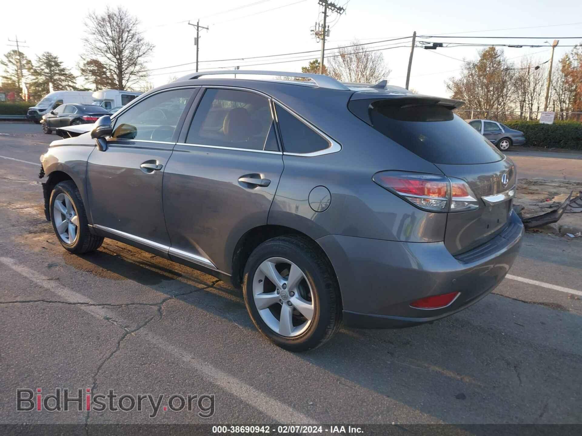 2013 LEXUS RX 350 - VIN: 2T2BK1BA2DC223291 - Фото 3