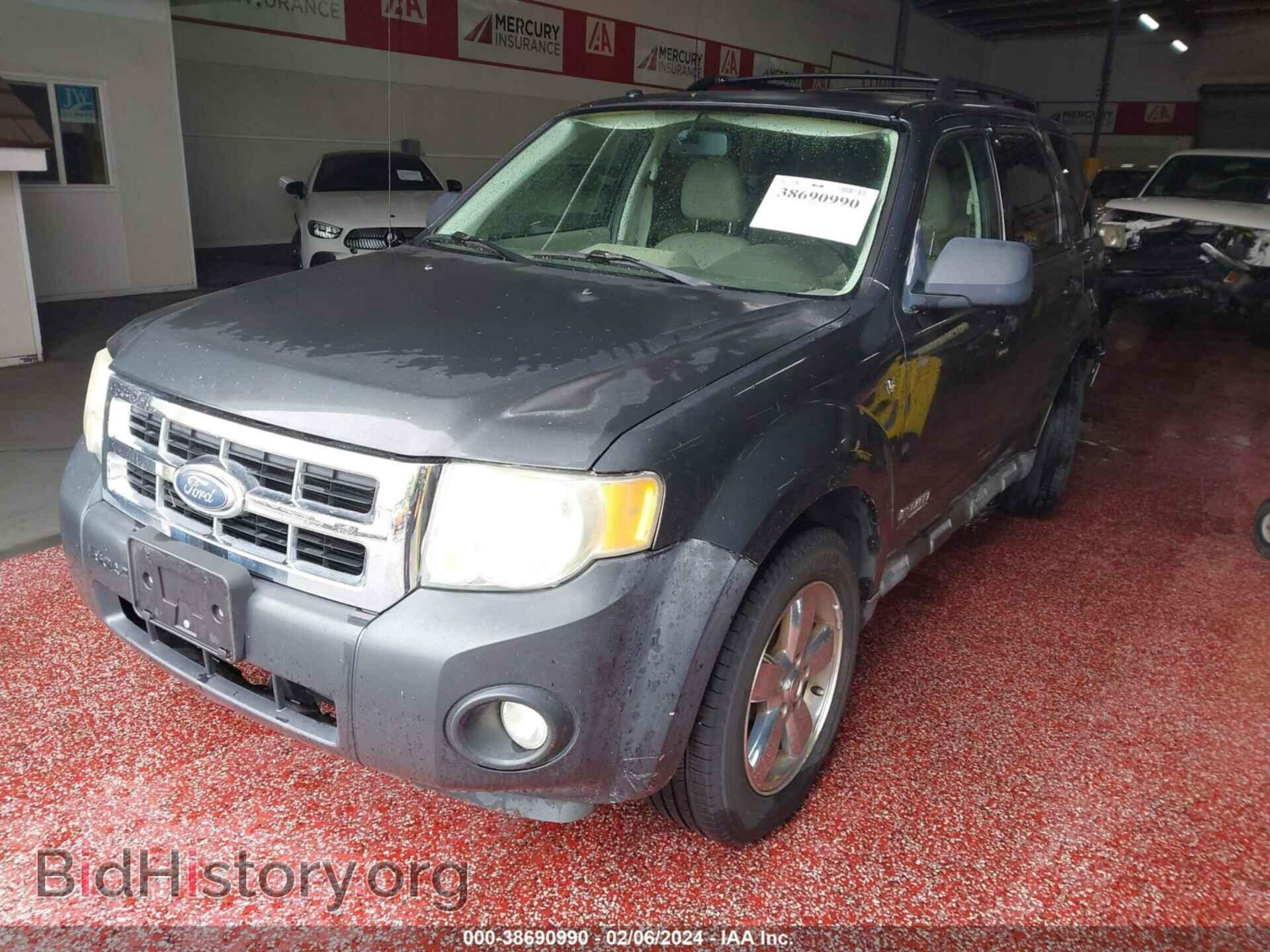 2008 FORD ESCAPE - VIN: 1FMCU03158KD76789 - Фото 2