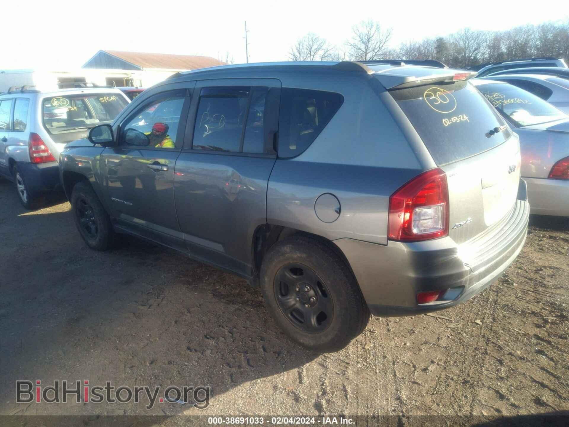 2012 JEEP COMPASS - VIN: 1C4NJDCB7CD625452 - Фото 3