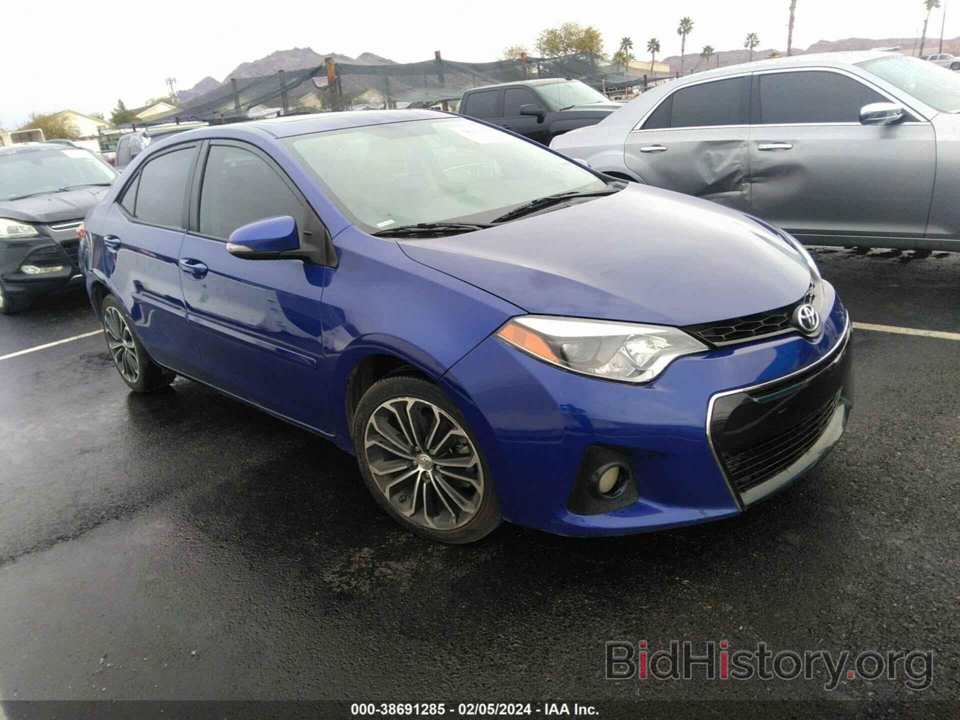 Photo 2T1BURHE2GC625338 - TOYOTA COROLLA 2016