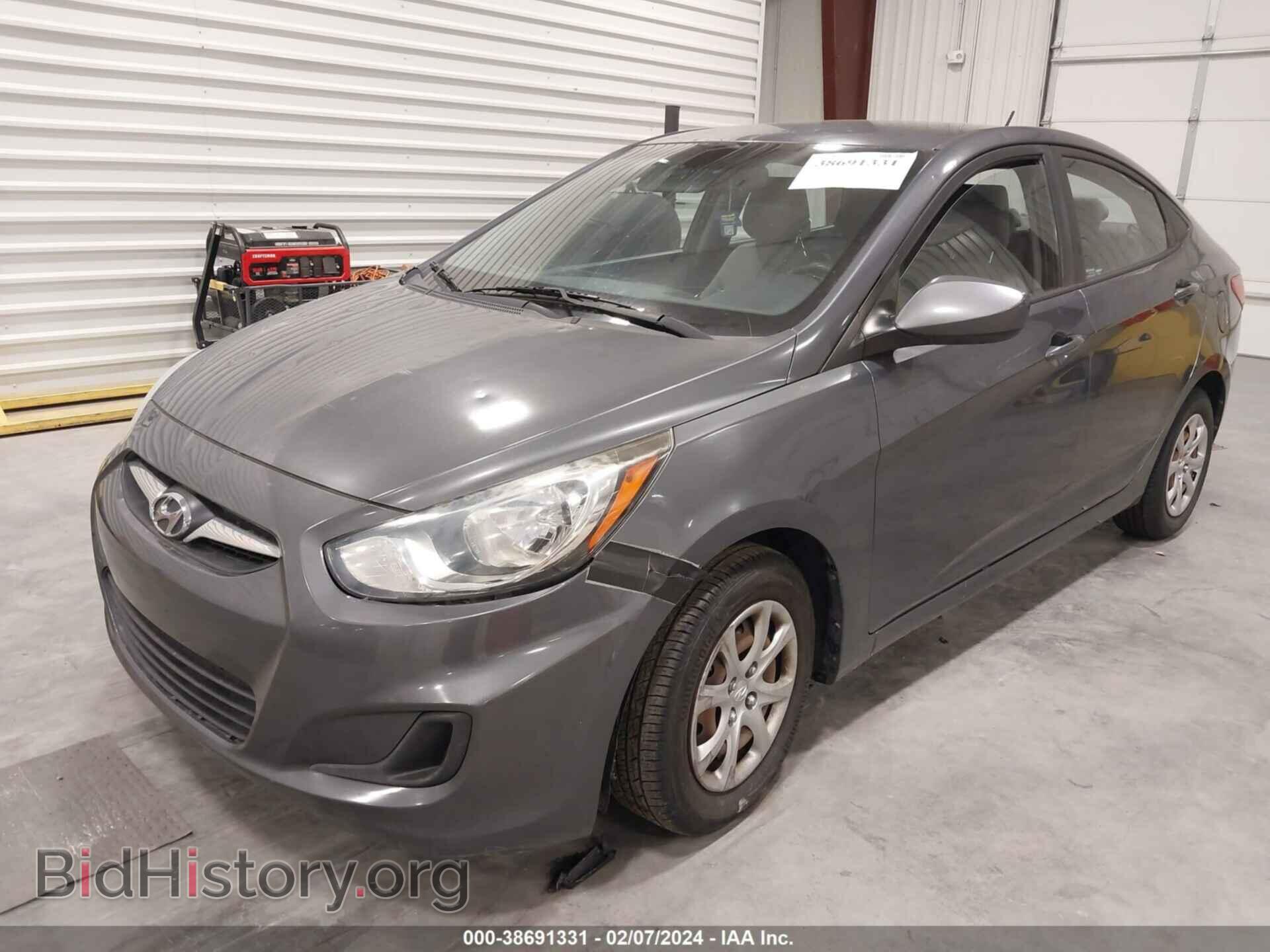 2013 HYUNDAI ACCENT - VIN: KMHCT4AE3DU401316 - Фото 2