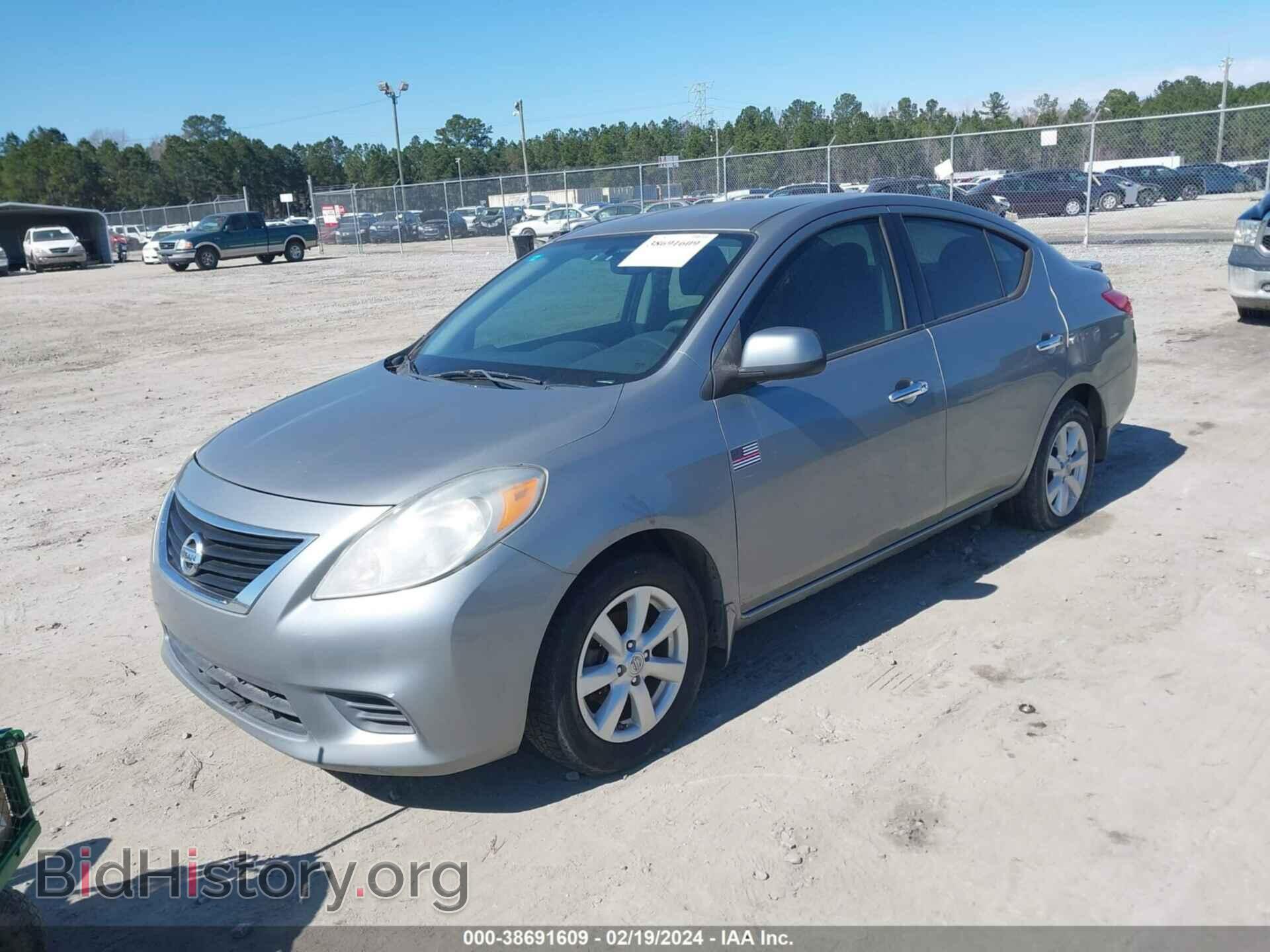 2014 NISSAN VERSA - VIN: 3N1CN7AP1EL849943 - Фото 2