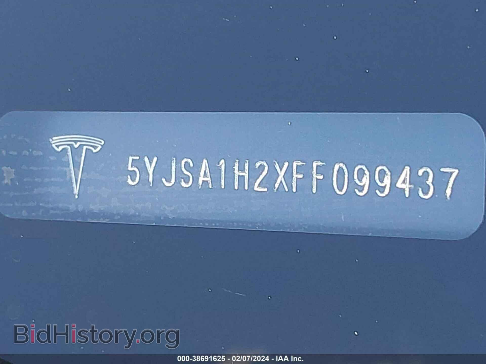 2015 TESLA MODEL S - VIN: 5YJSA1H2XFF099437 - Photo 9
