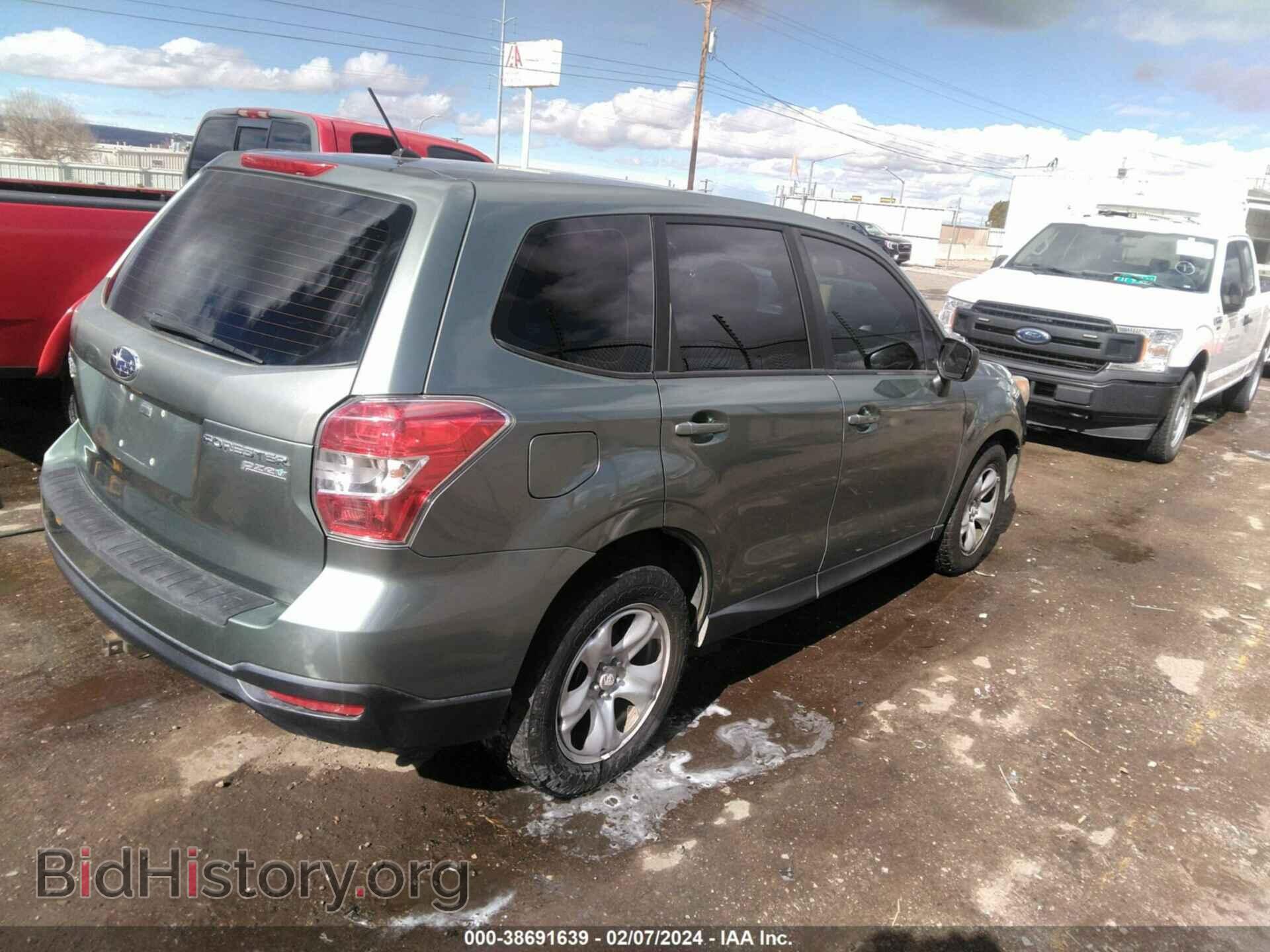 2014 SUBARU FORESTER - VIN: JF2SJAAC4EH490943 - Фото 4