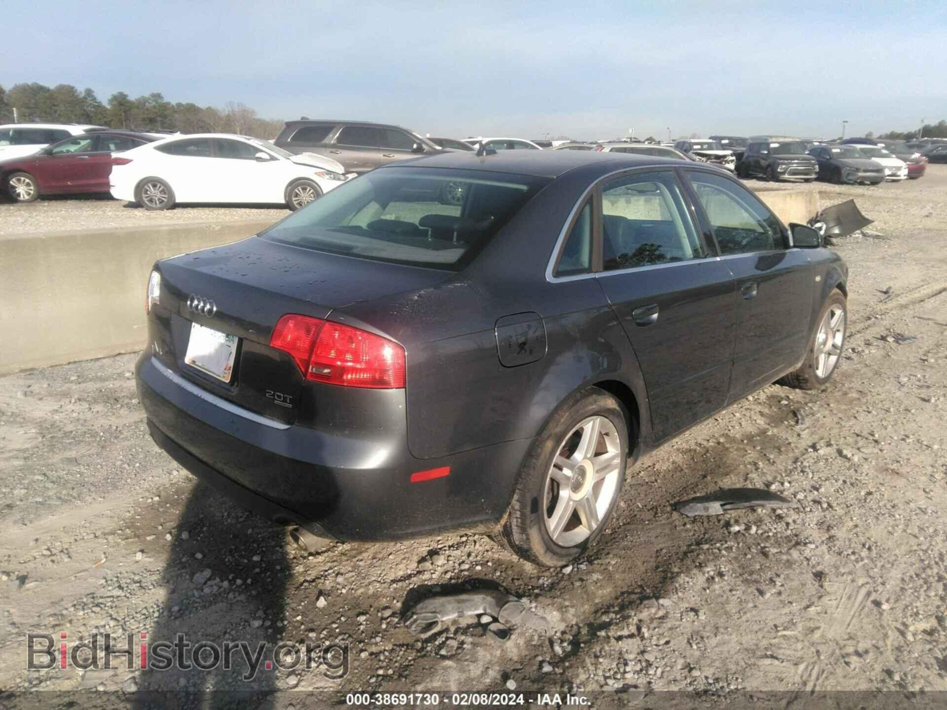 2007 AUDI A4 - VIN: WAUDF78E77A106519 - Фото 4