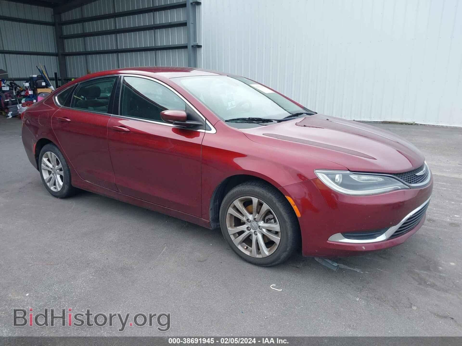 Фотография 1C3CCCAB7FN712690 - CHRYSLER 200 2015