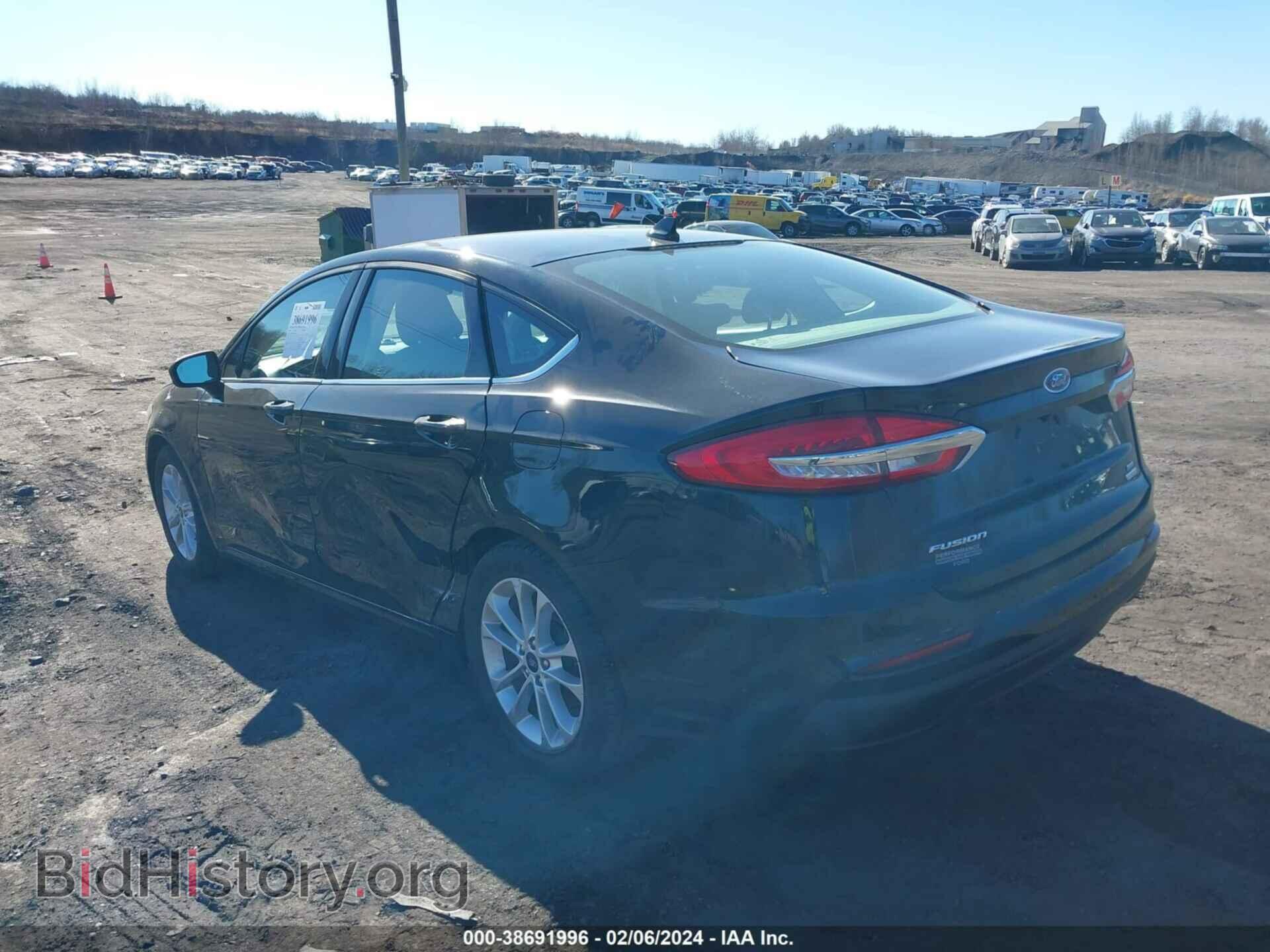 2019 FORD FUSION - VIN: 3FA6P0HD7KR218491 - Фото 3