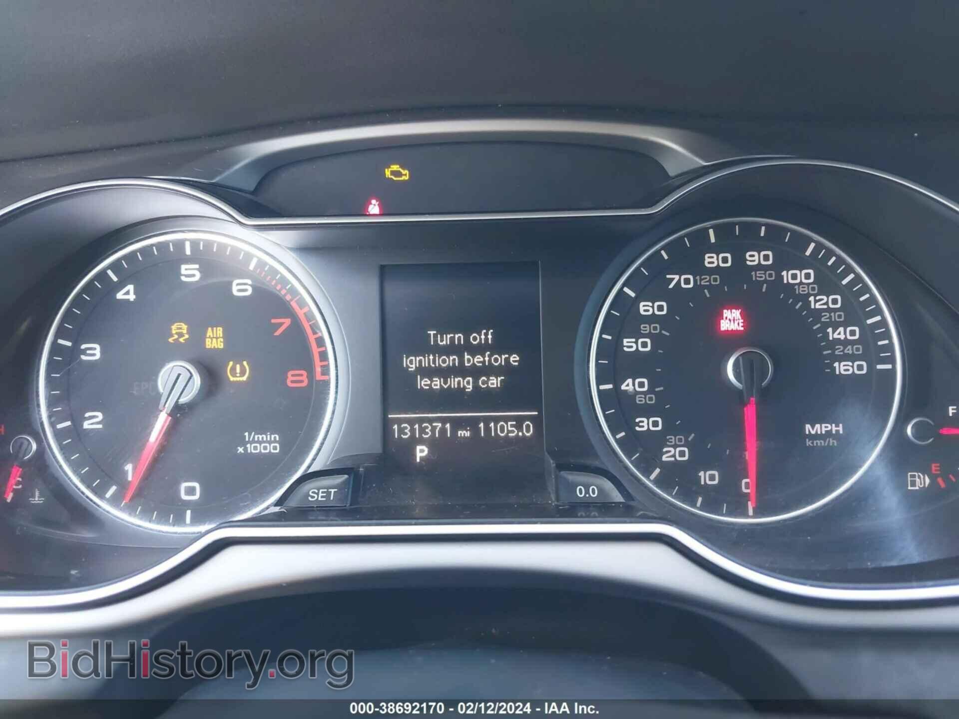 2013 AUDI A4 - VIN: WAUEFAFL8DN024869 - Фото 7