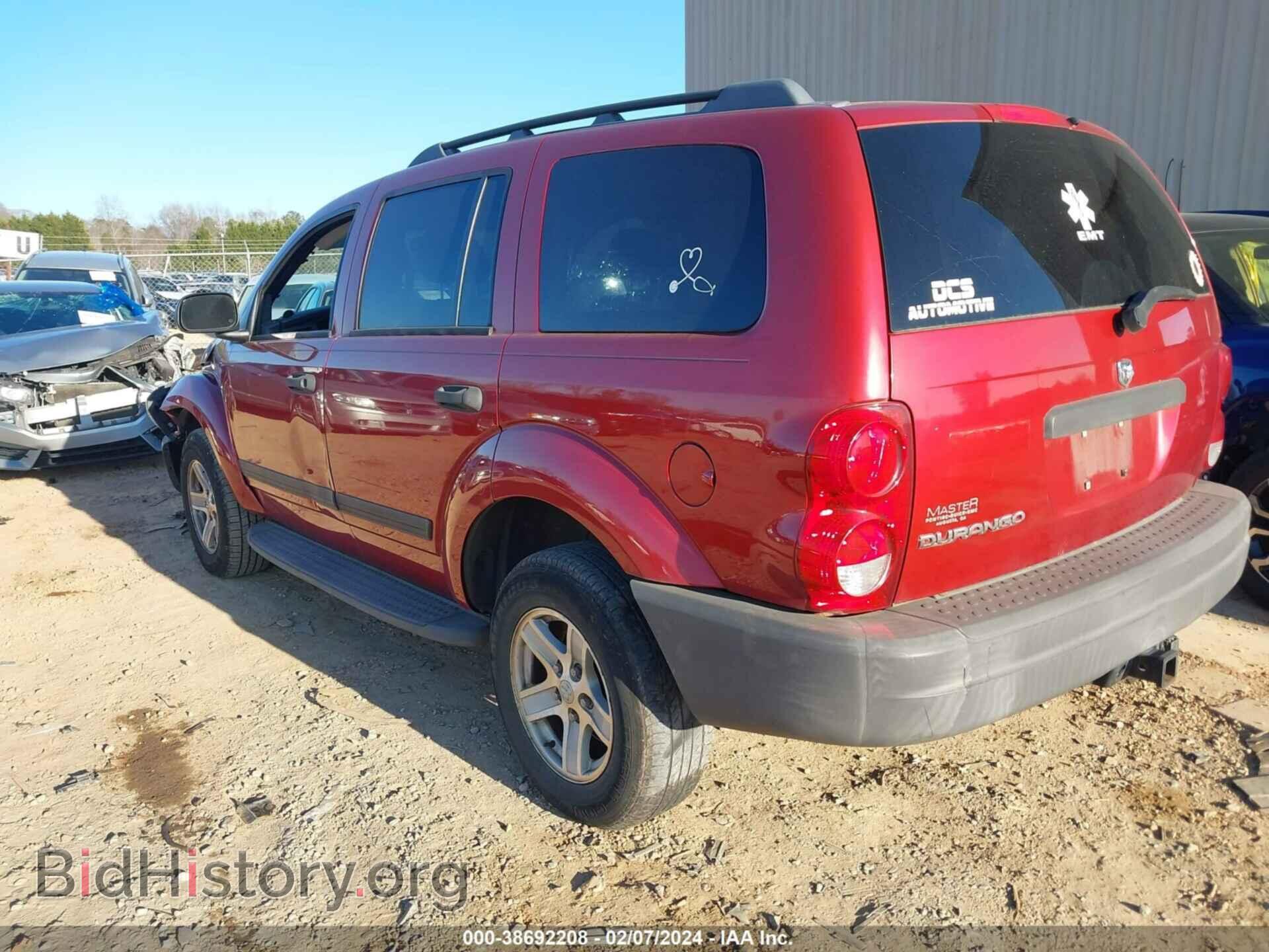 2006 DODGE DURANGO - VIN: 1D4HD38N46F140182 - Фото 3
