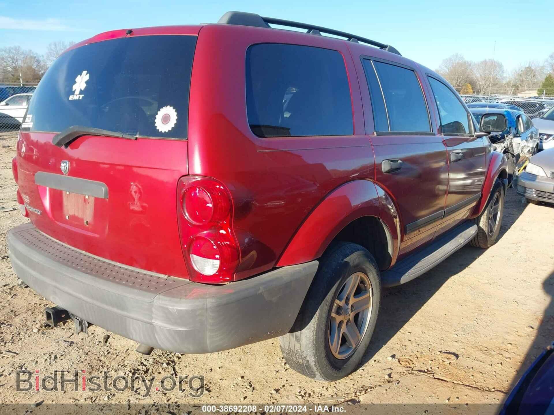 2006 DODGE DURANGO - VIN: 1D4HD38N46F140182 - Фото 4