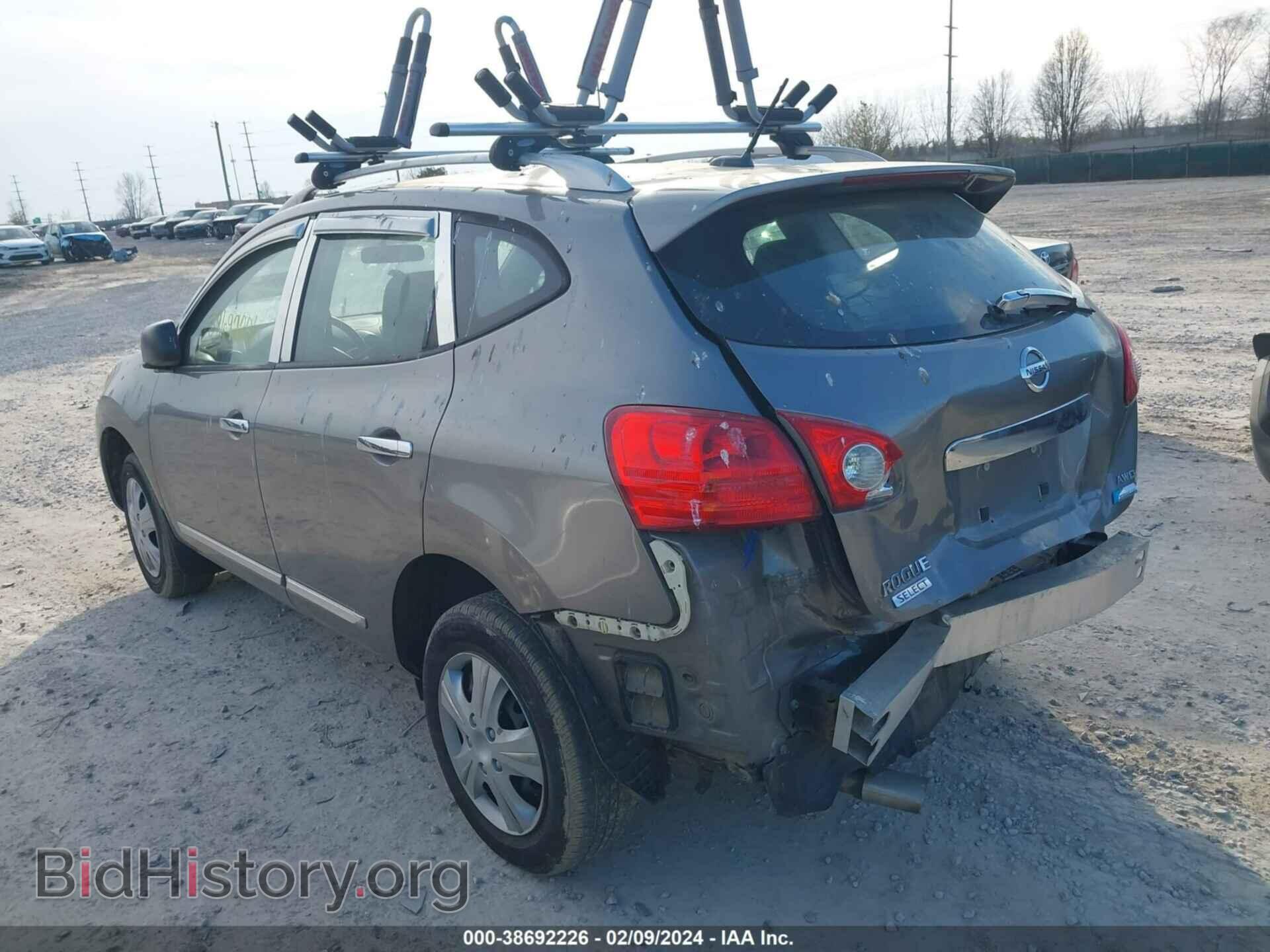2014 NISSAN ROGUE SELECT - VIN: JN8AS5MV7EW710233 - Фото 3