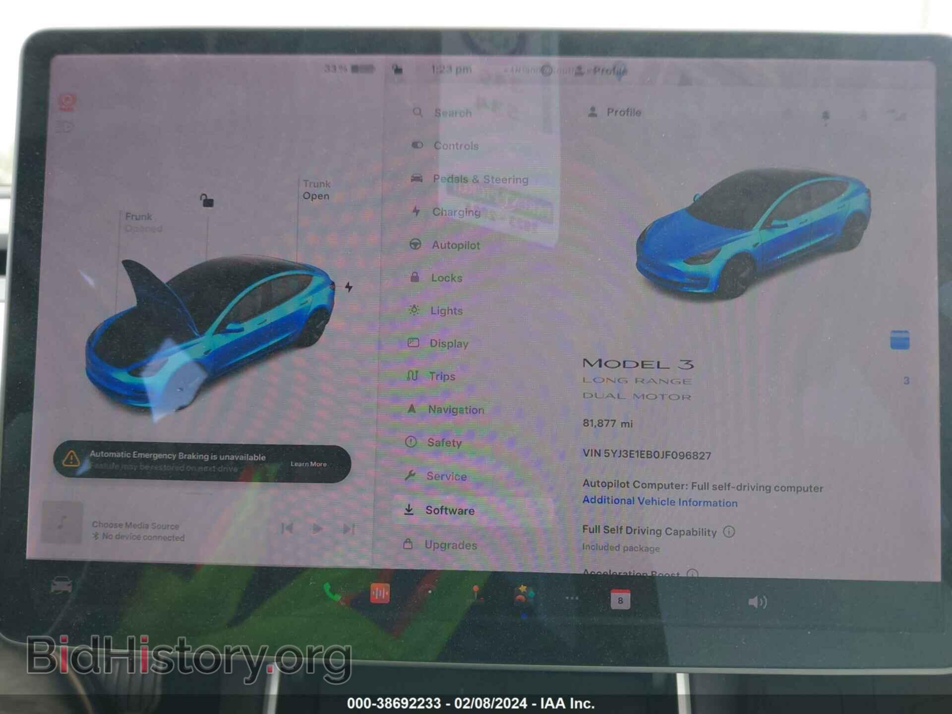 2018 TESLA MODEL 3 - VIN: 5YJ3E1EB0JF096827 - Фото 7