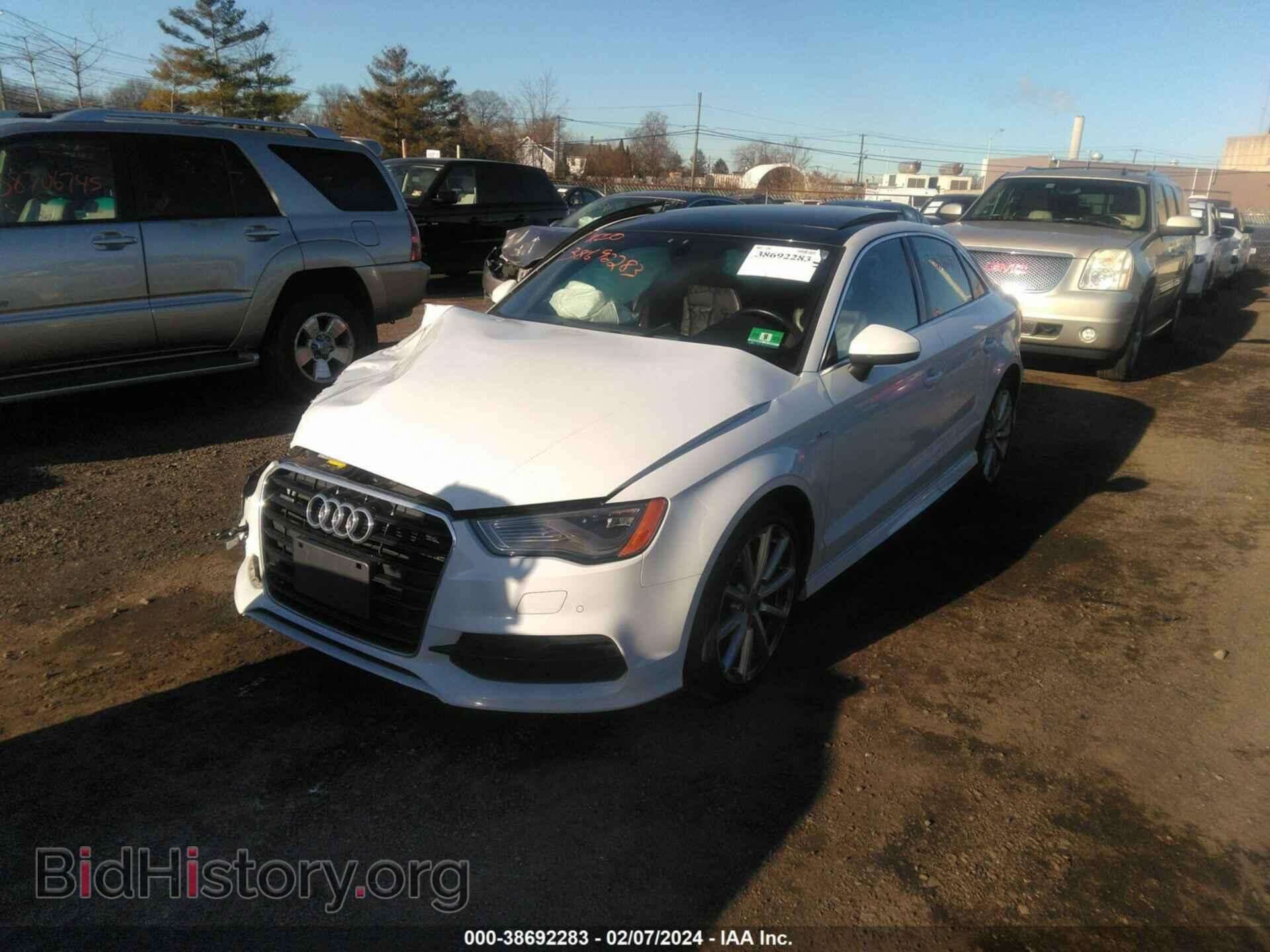 2015 AUDI A3 - VIN: WAUKFGFF9F1010568 - Фото 2