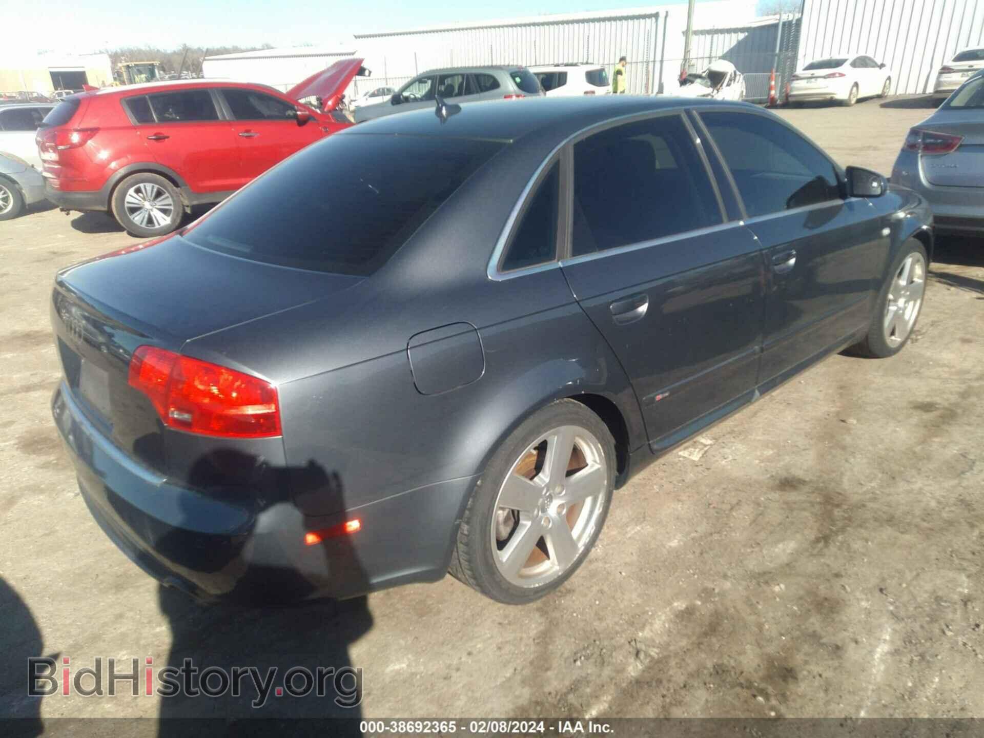 2008 AUDI A4 - VIN: WAUBH78E58A041754 - Фото 4