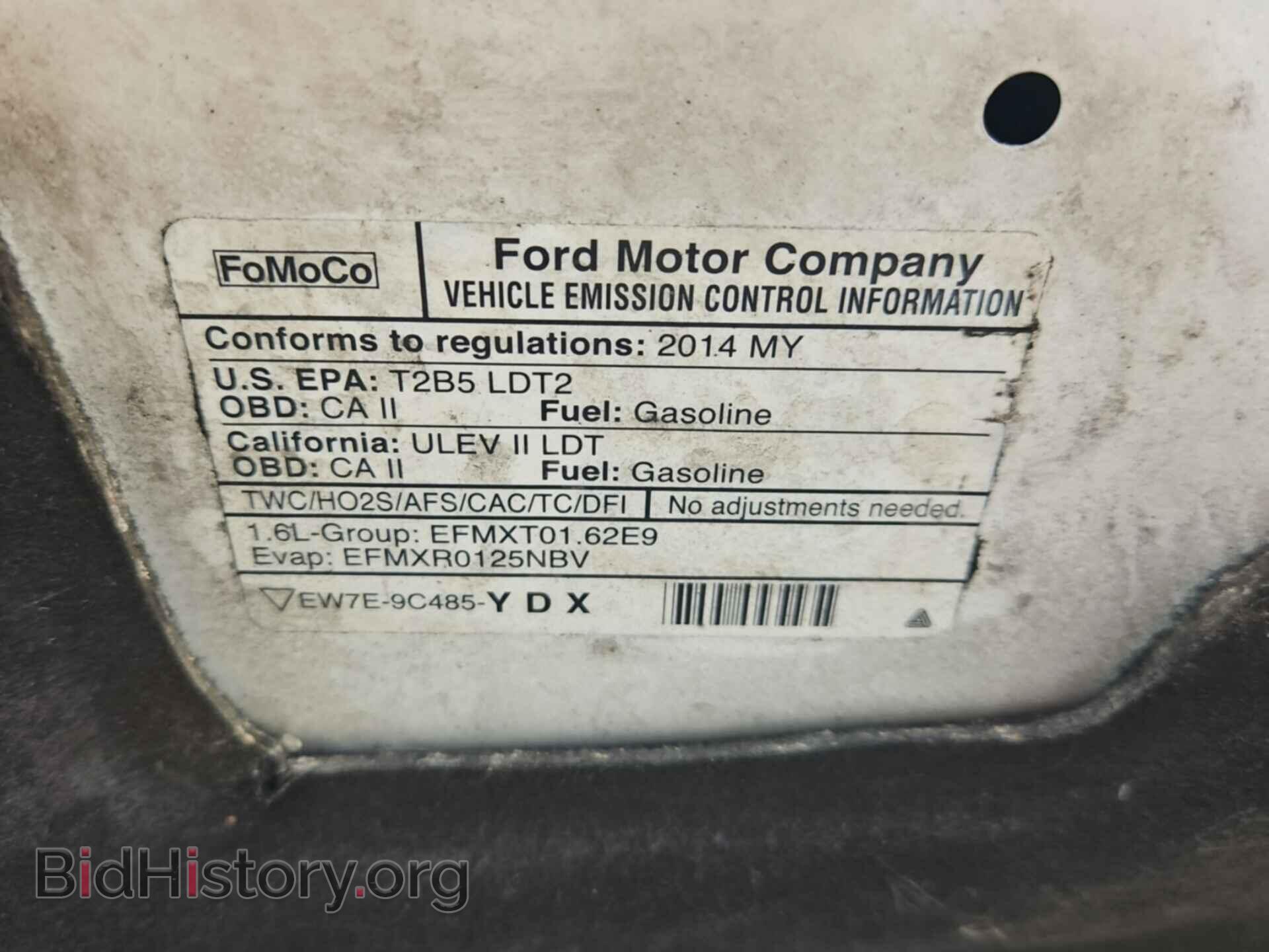 2014 FORD ESCAPE - VIN: 1FMCU9GX0EUE45553 - Фото 21