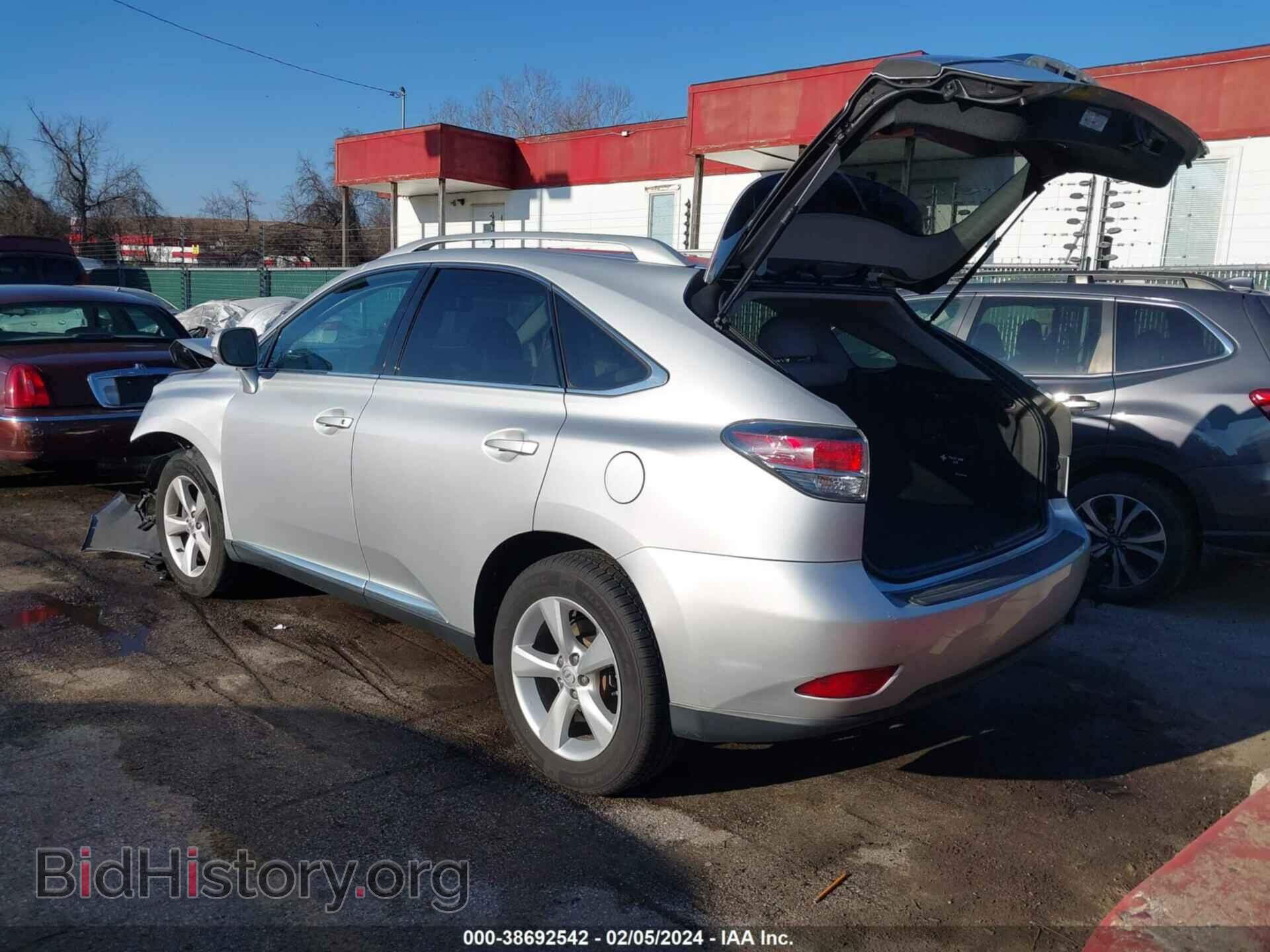 2015 LEXUS RX 350 - VIN: 2T2BK1BA1FC262747 - Фото 3