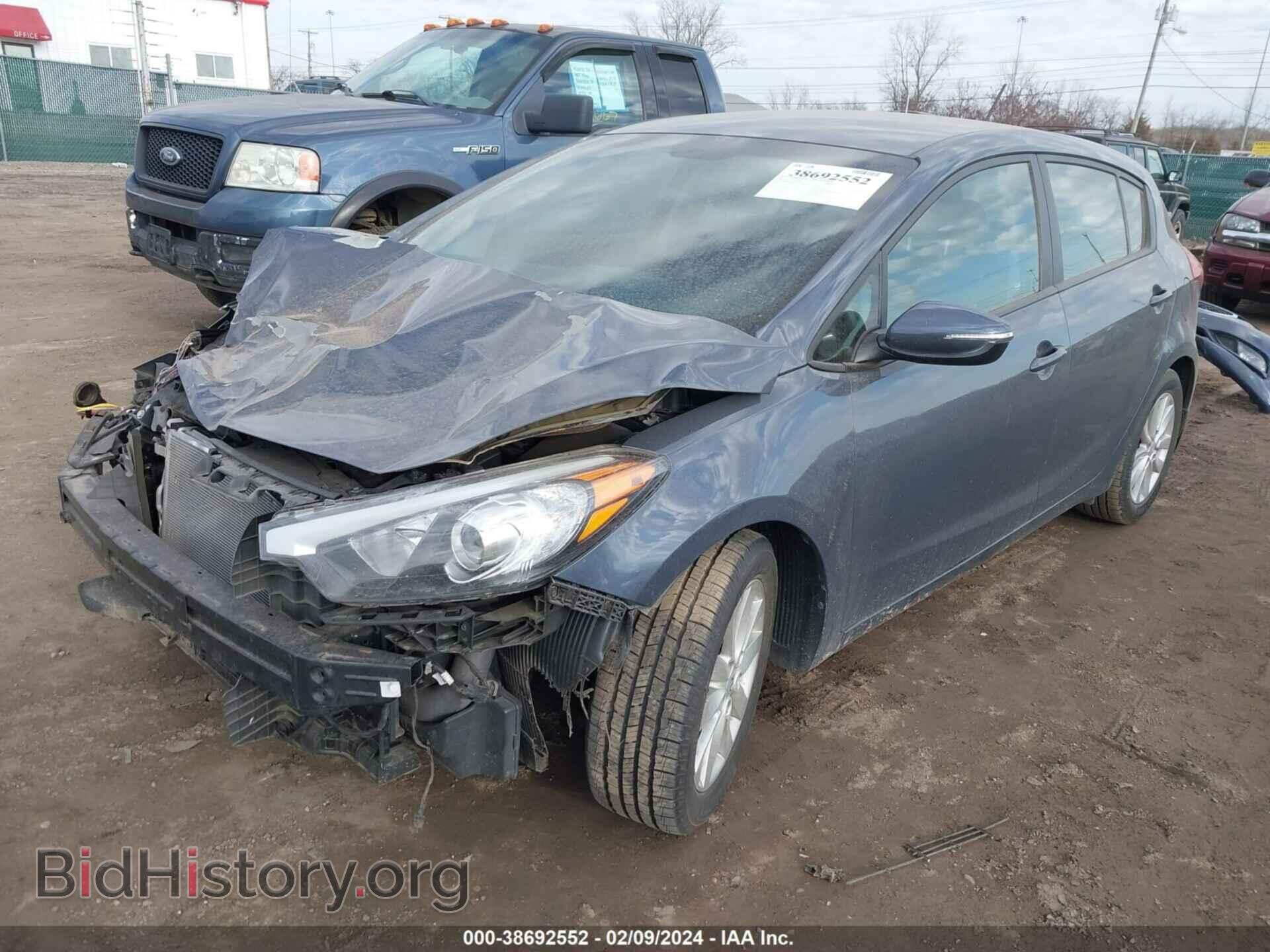 2016 KIA FORTE - VIN: KNAFK5A85G5659031 - Фото 2